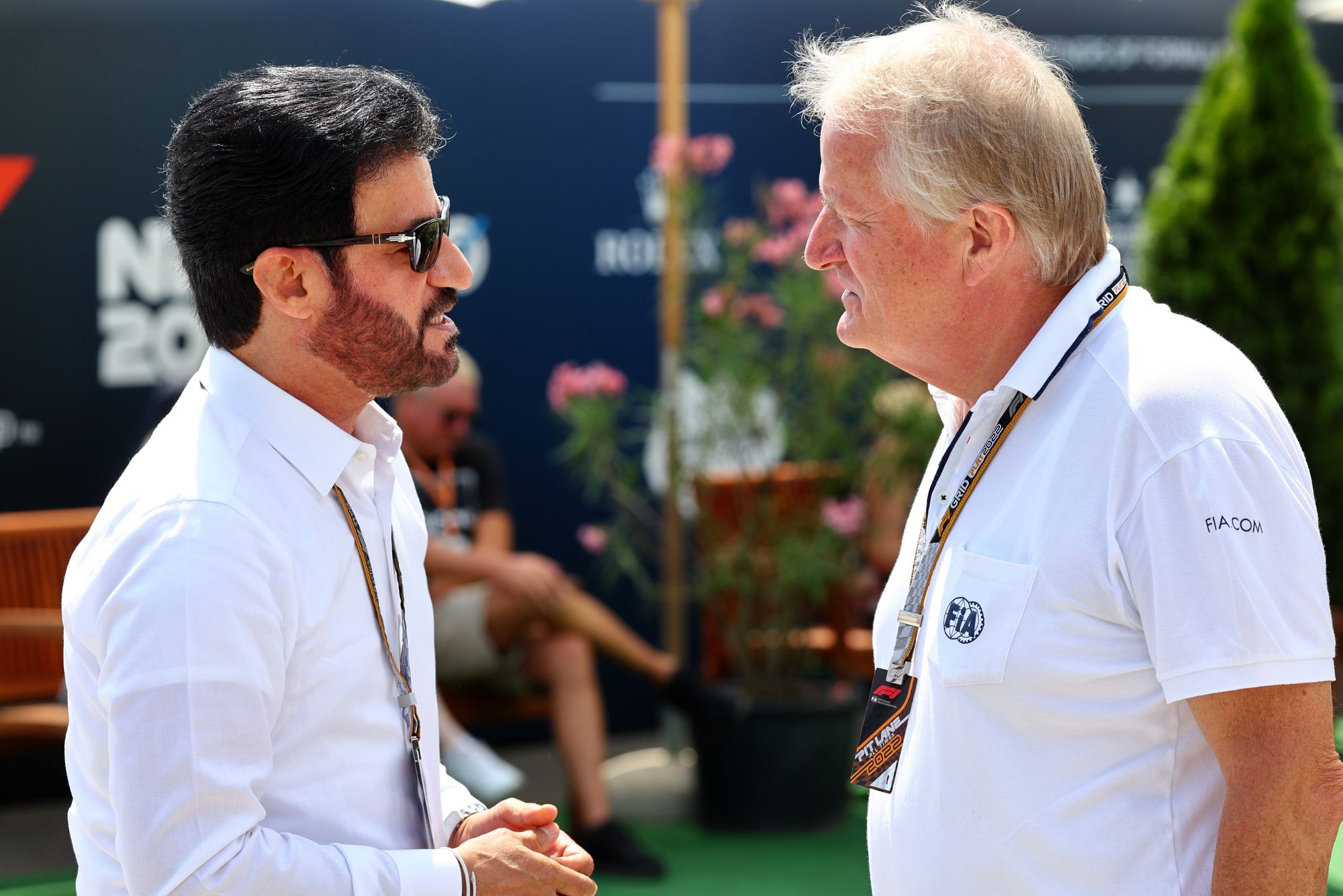Mohammed Ben Sulayem and Jo Bauer, FIA