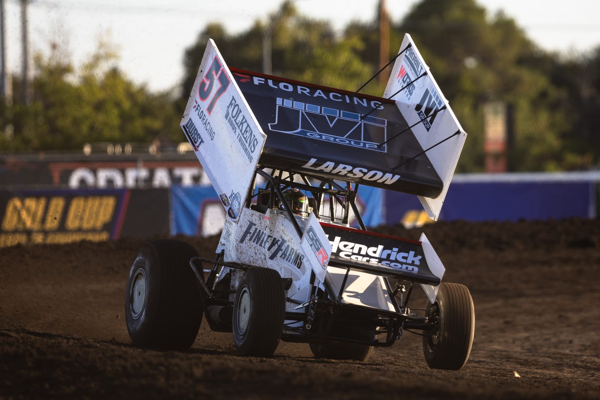 Kyle Larson, World of Outlaws