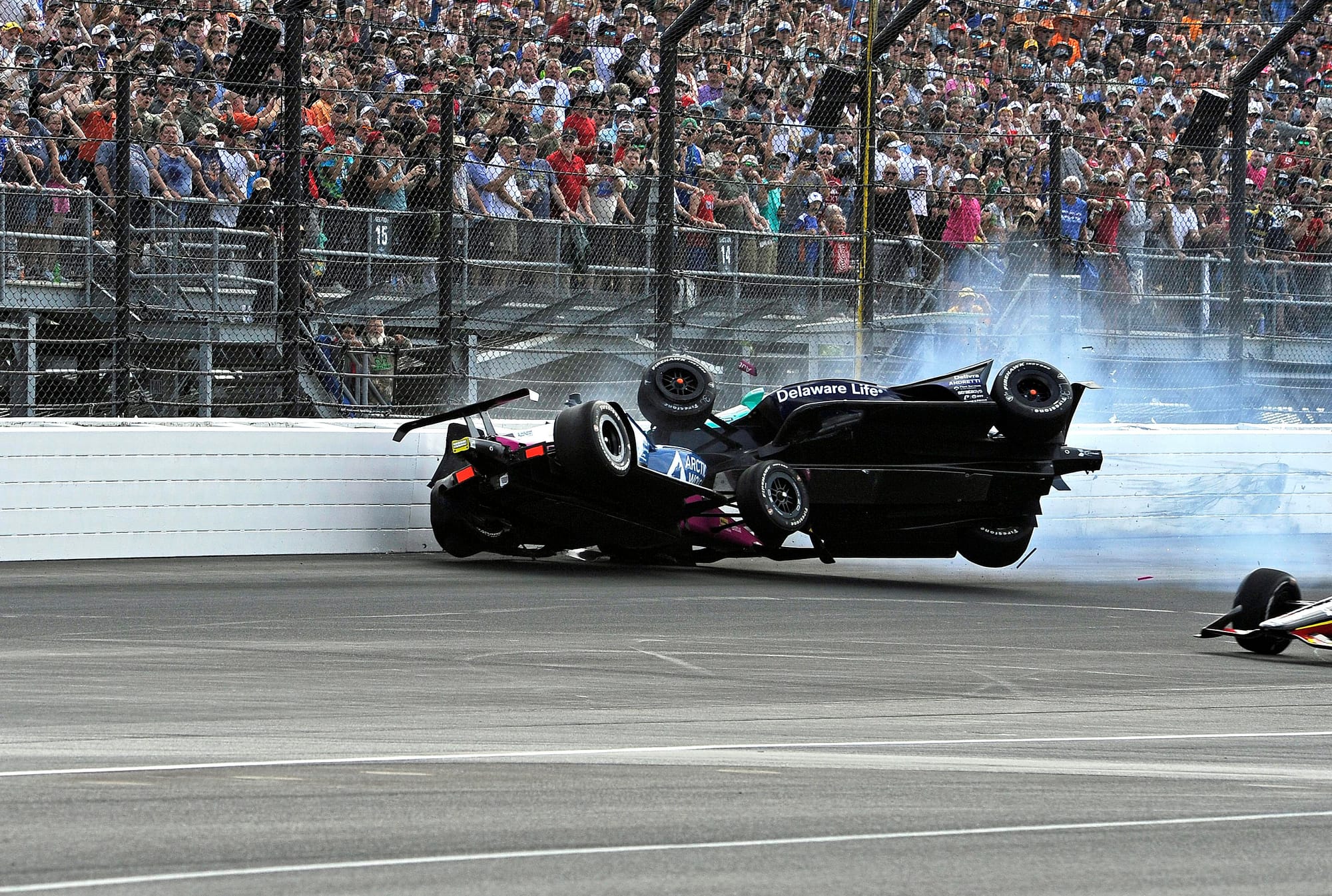 Indy 500 crash