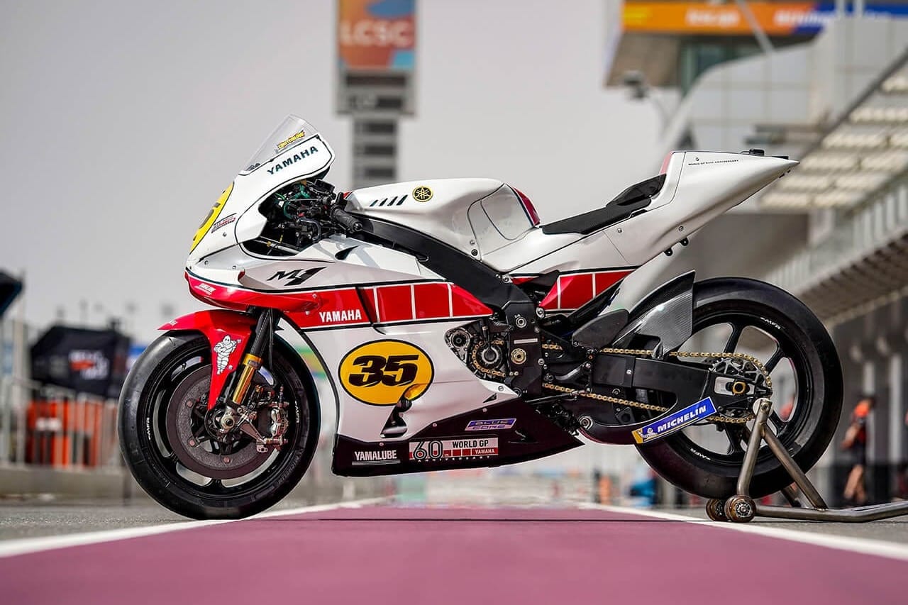 2021 MotoGP 60th Livery 009 1280x960 1 Diseños retro de MotoGP para el GP de Gran Bretaña: ¿qué deberían elegir los equipos?