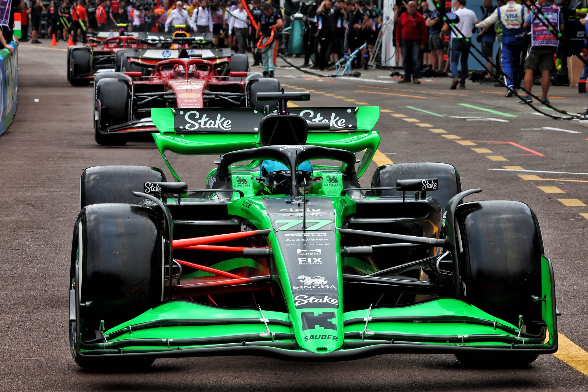 Valtteri Bottas Sauber Monaco Grand Prix 2024
