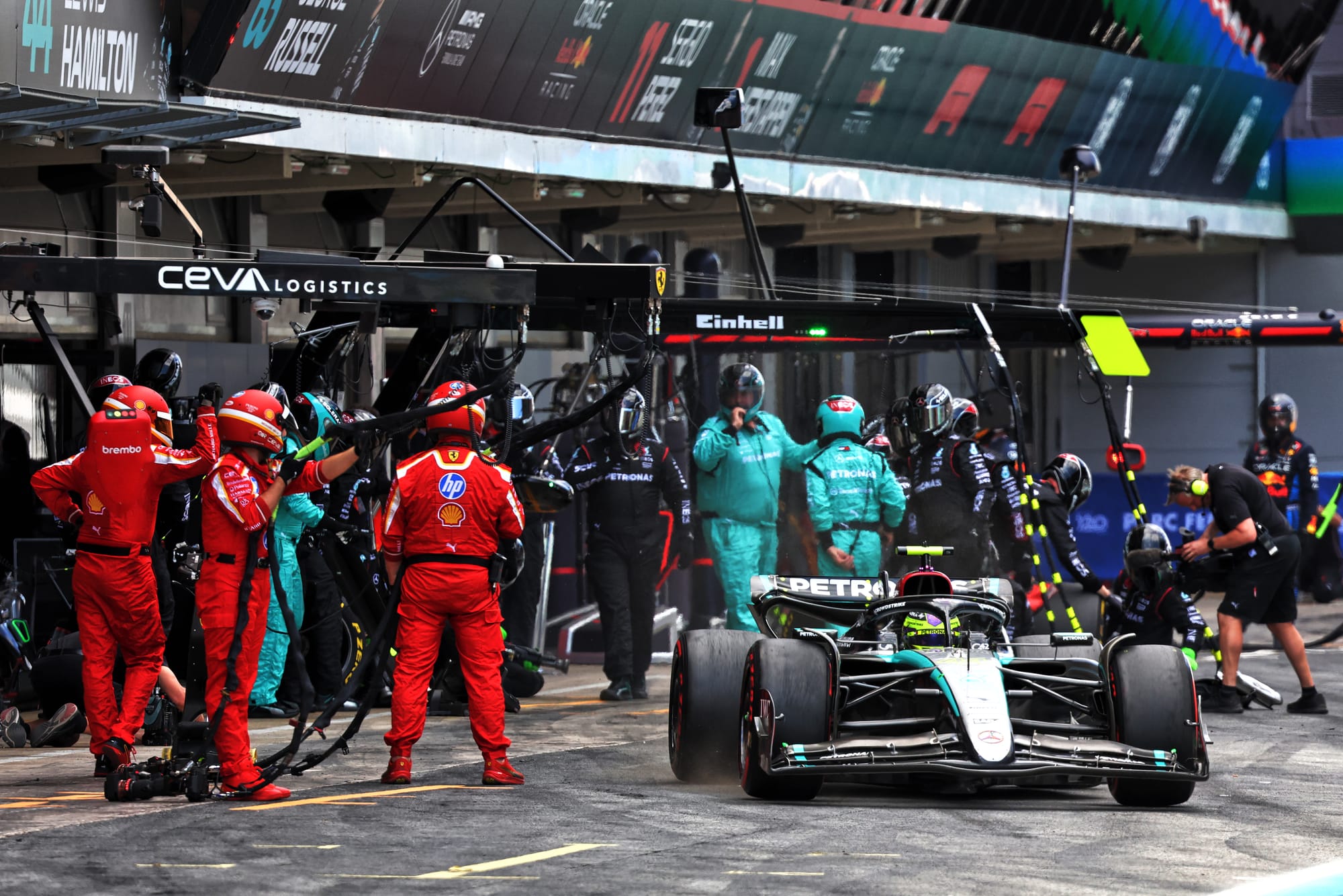 Lewis Hamilton Mercedes Spanish Grand Prix 2024