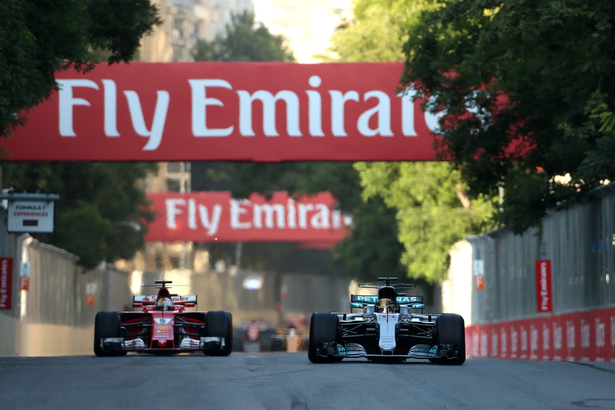 Lewis Hamilton and Sebastian Vettel, F1