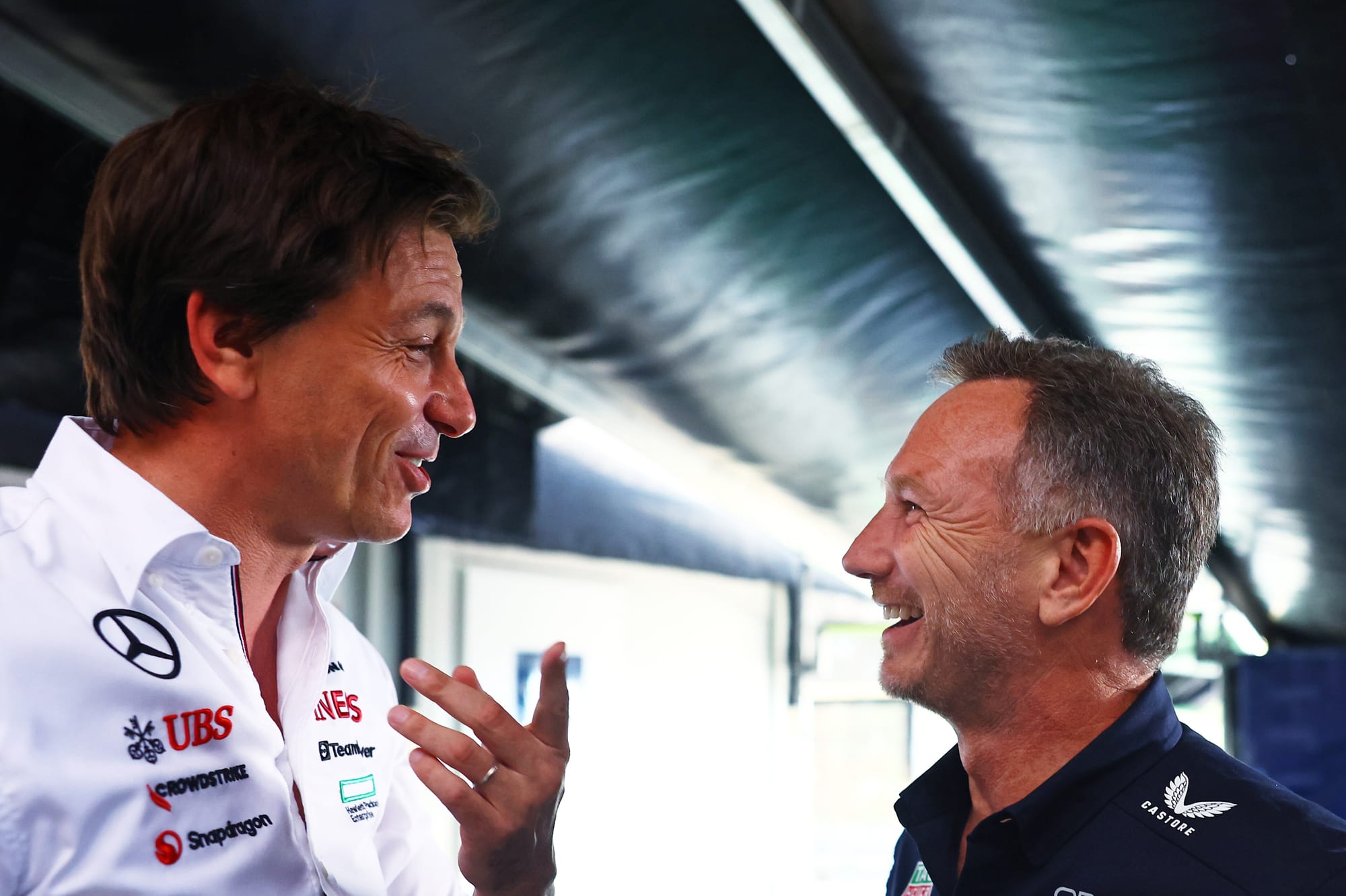 Toto Wolff and Christian Horner, F1