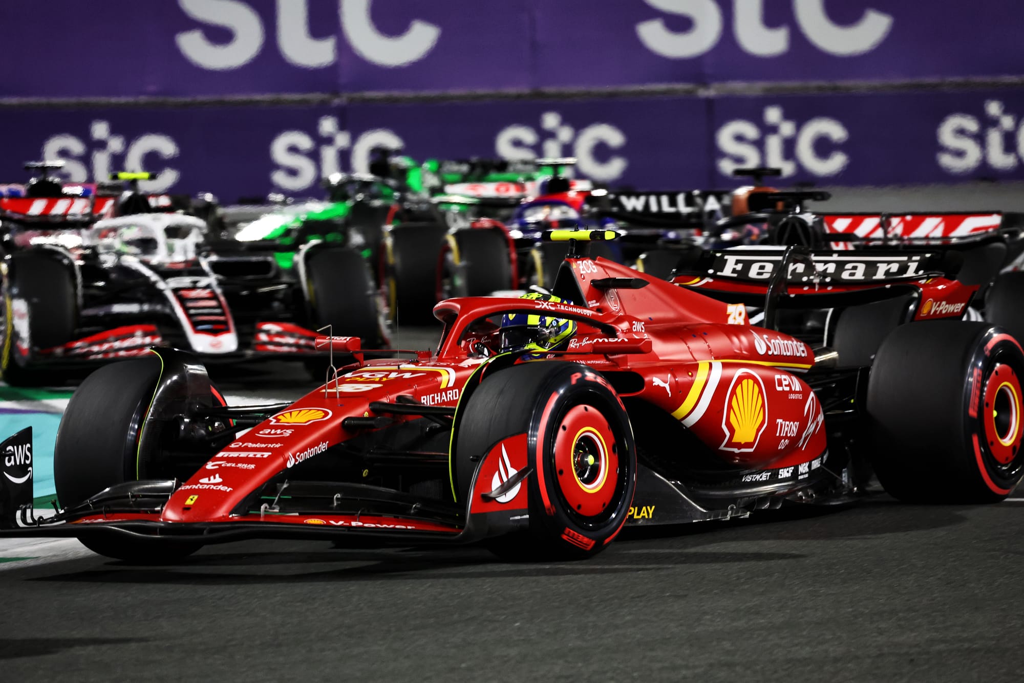 Ollie Bearman Ferrari Saudi Arabian Grand Prix 2024