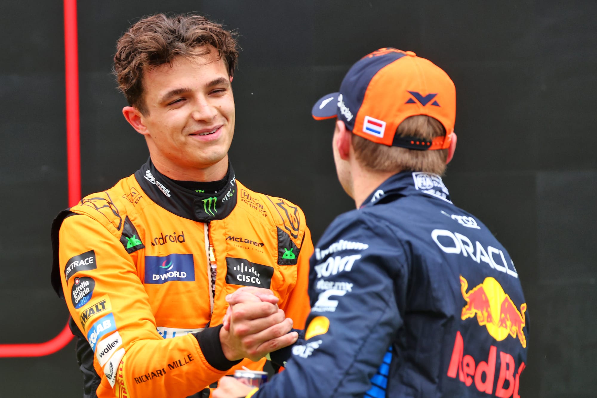 Lando Norris Max Verstappen