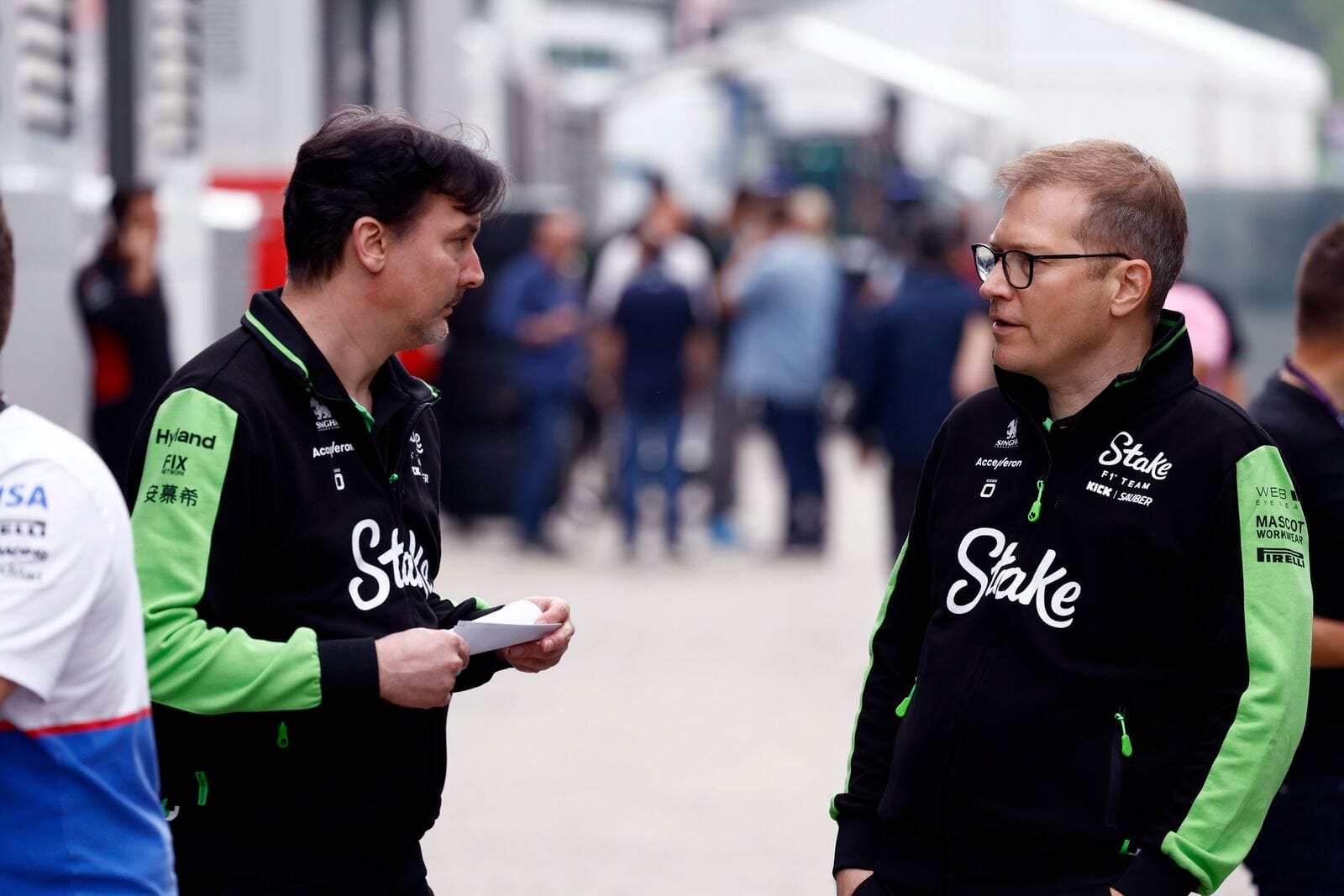 James Key and Andreas Seidl, Sauber, F1