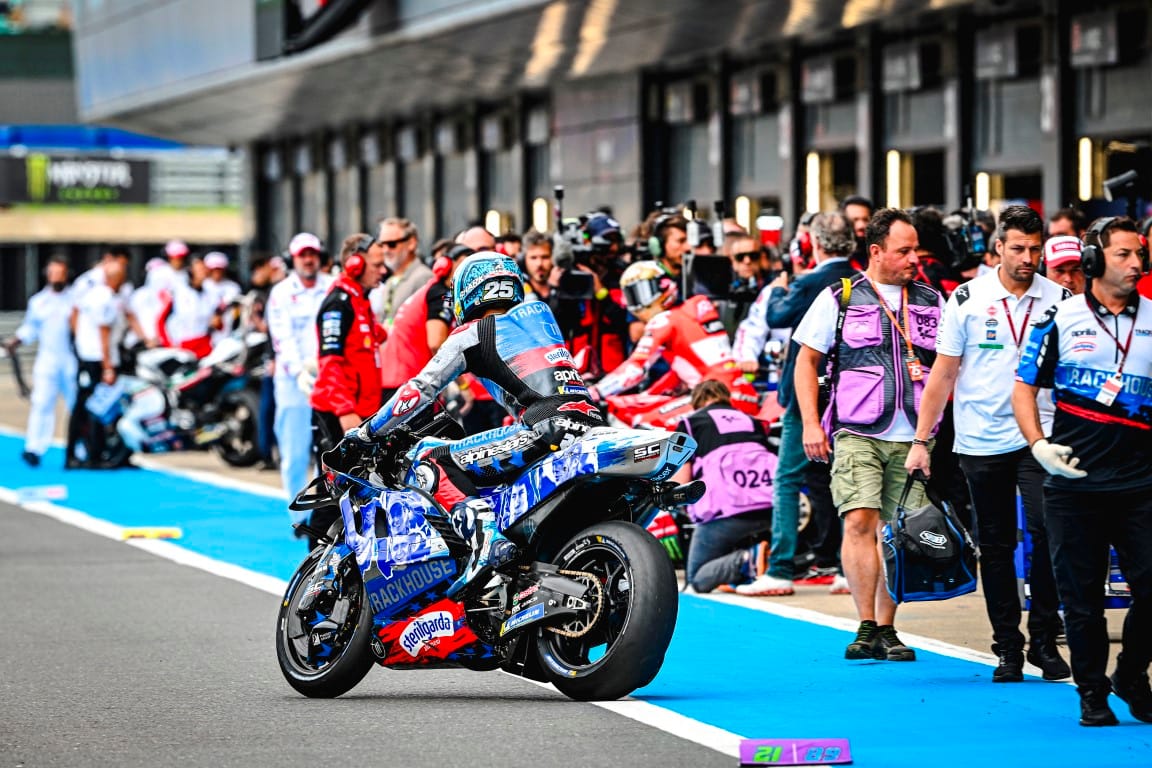 Raul Fernandez, Trackhouse Aprilia, MotoGP, GP Inggris, Silverstone