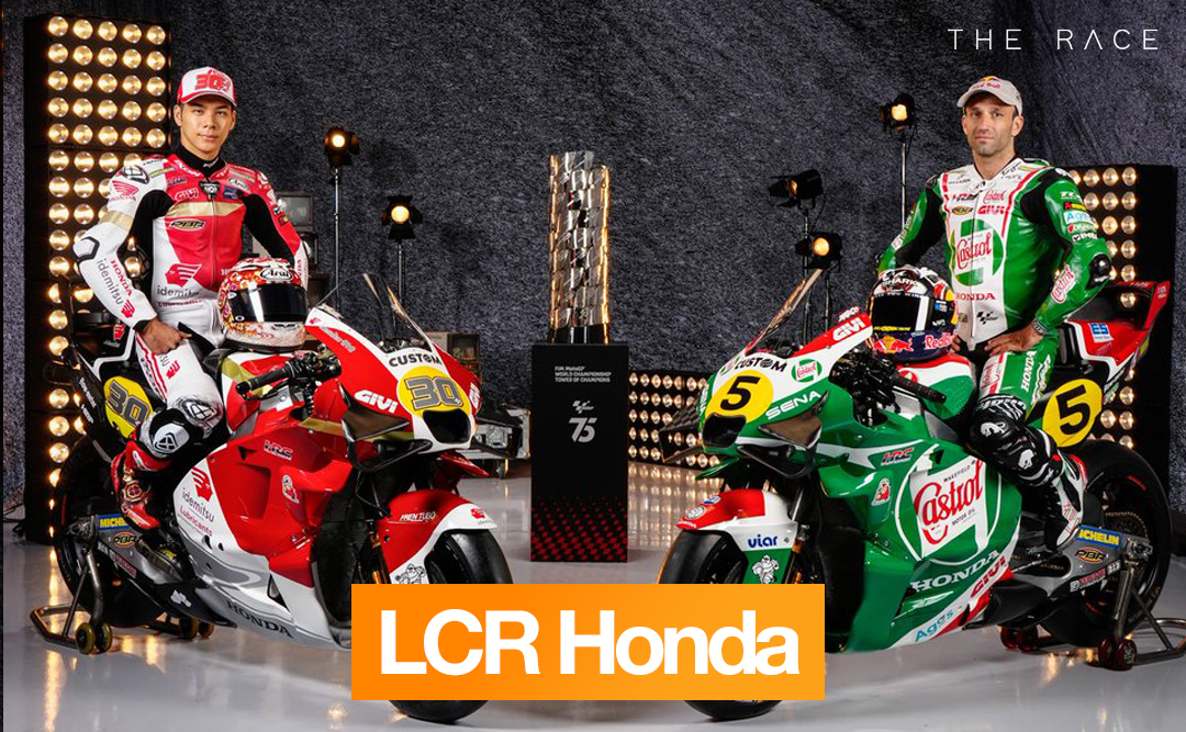 LCR Honda British GP 2024 MotoGP throwback livery