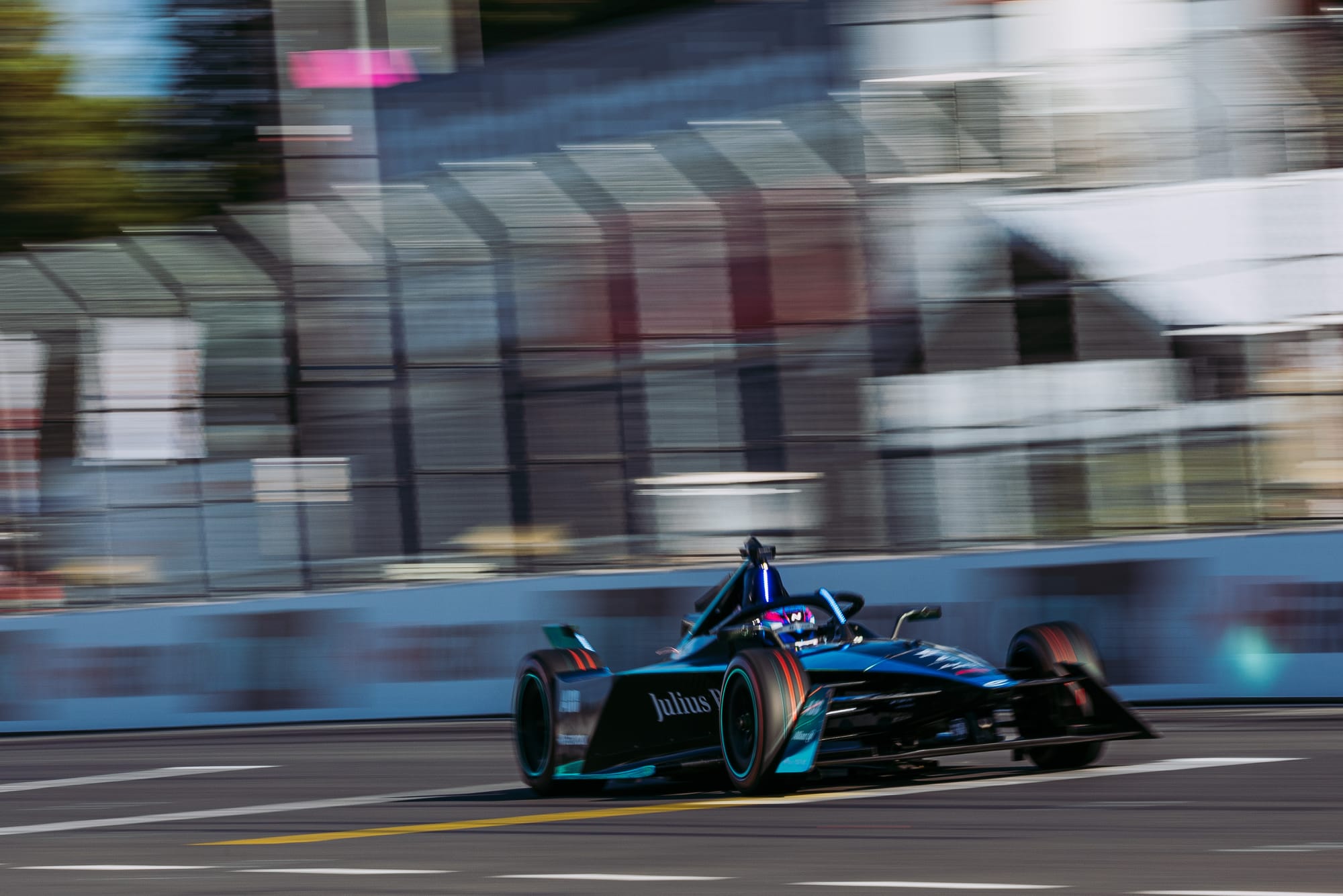 Robert Wickens Formula E test