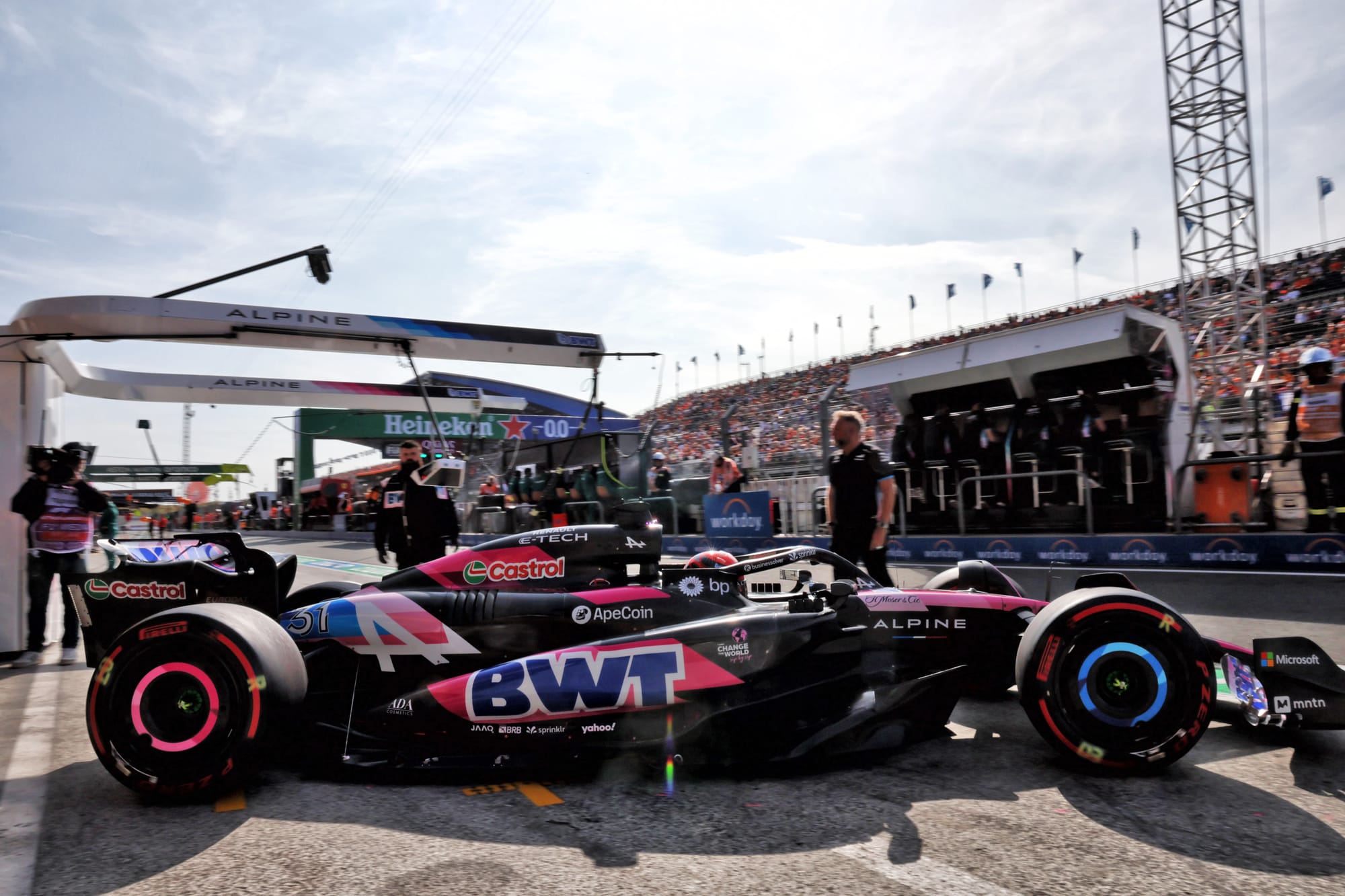 Esteban Ocon Alpine Dutch Grand Prix 2024 Zandvoort