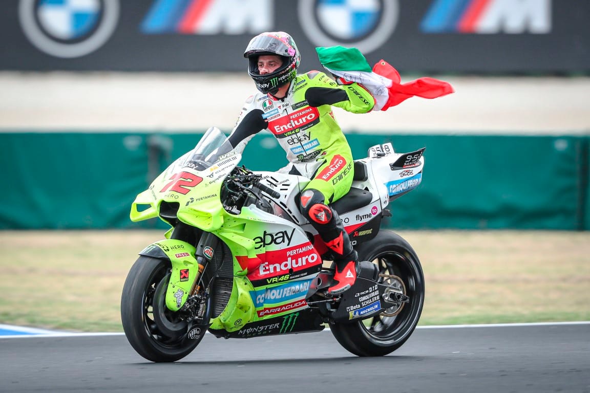 Marco Bezzecchi, VR46 Ducati, MotoGP, San Marino GP, Misano