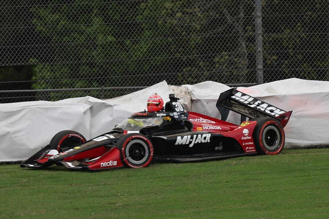 Pietro Fittipaldi IndyCar crash 2024