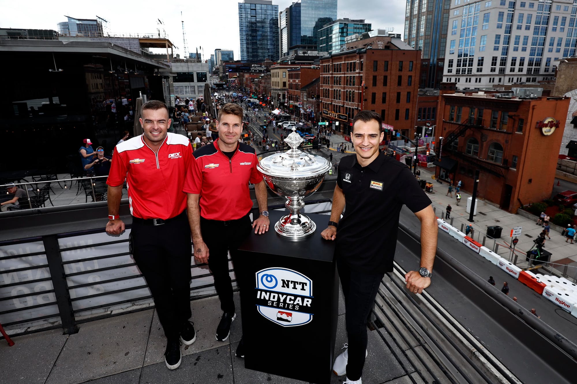 Scott McLaughlin, Will Power and Alex Palou, IndyCar