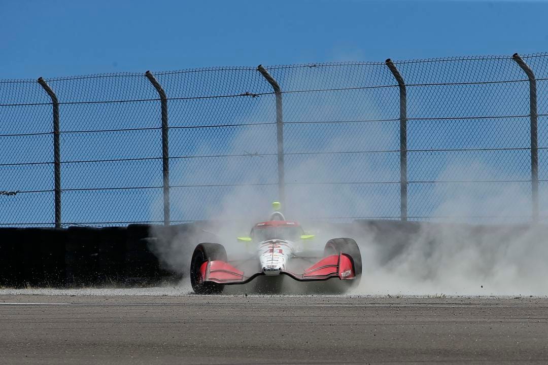 Sting Ray Robb crash IndyCar 2024