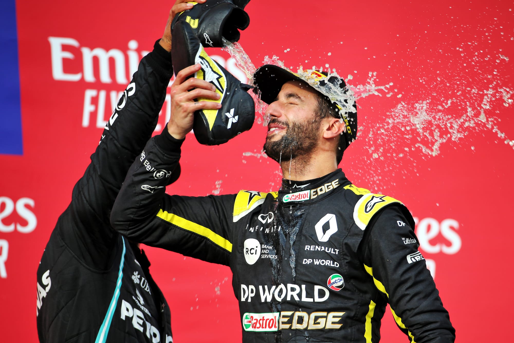 Daniel Ricciardo podium F1 2020