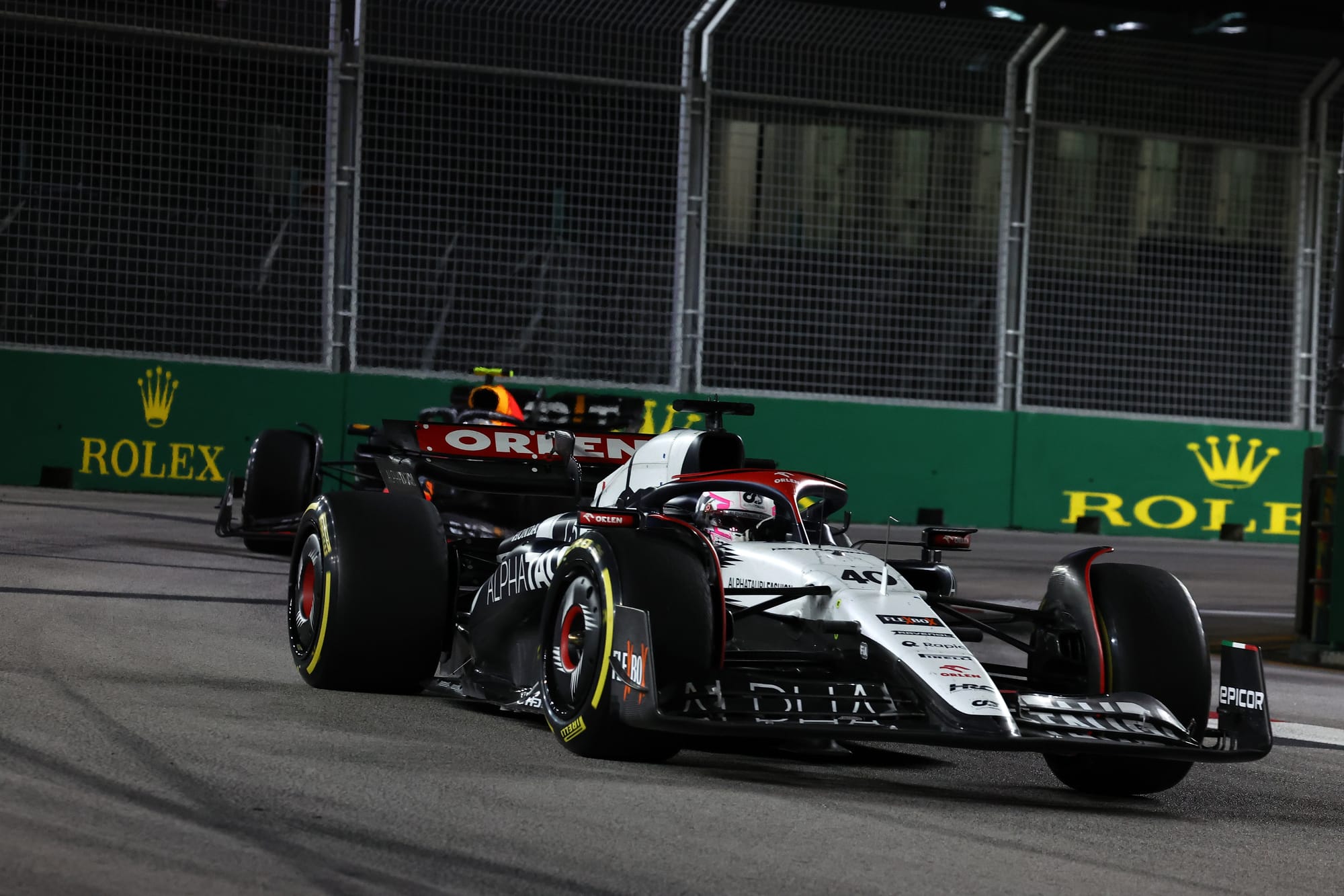 Liam Lawson AlphaTauri Singapore Grand Prix F1 2023