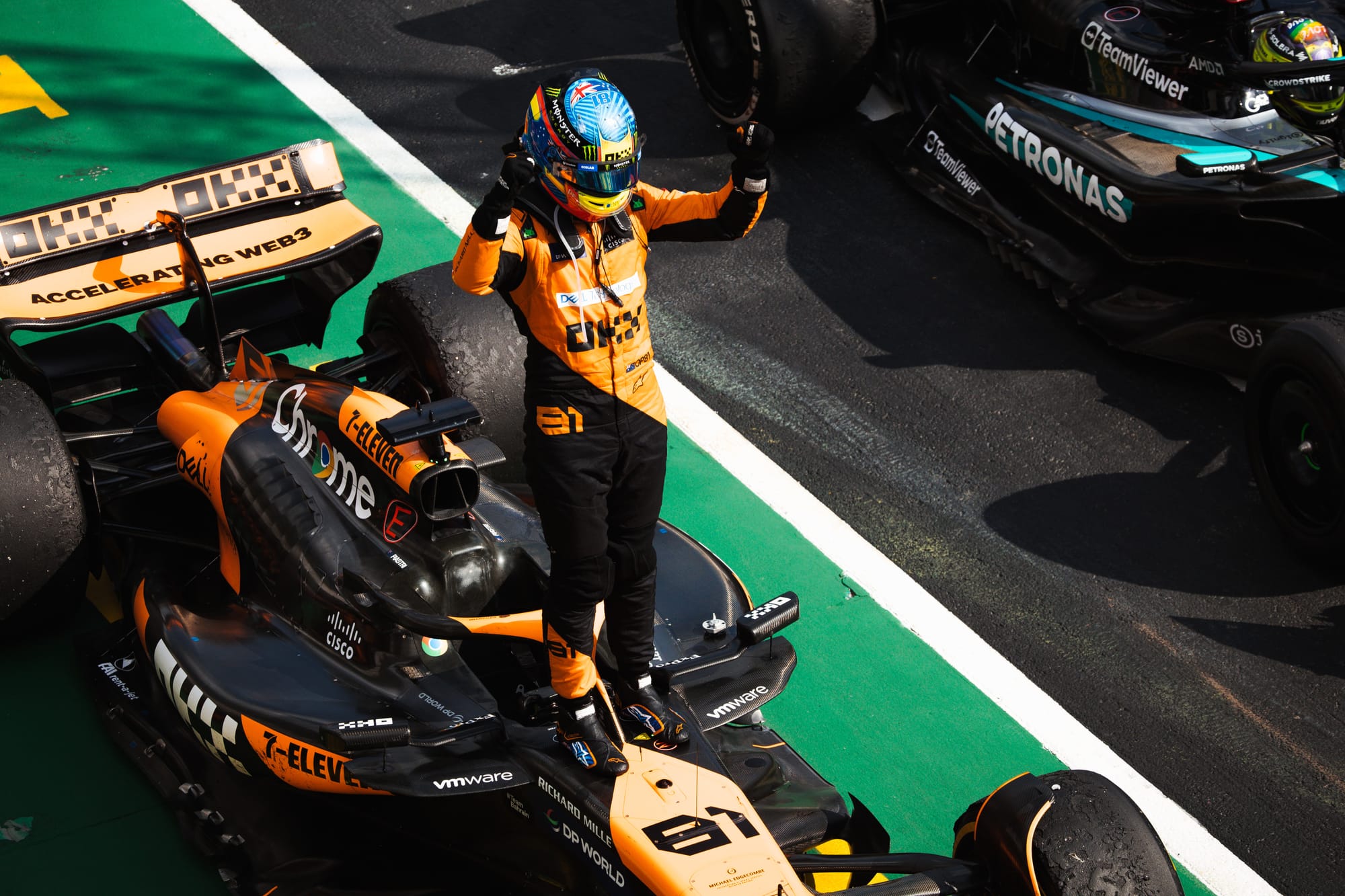 Austrian GP race start