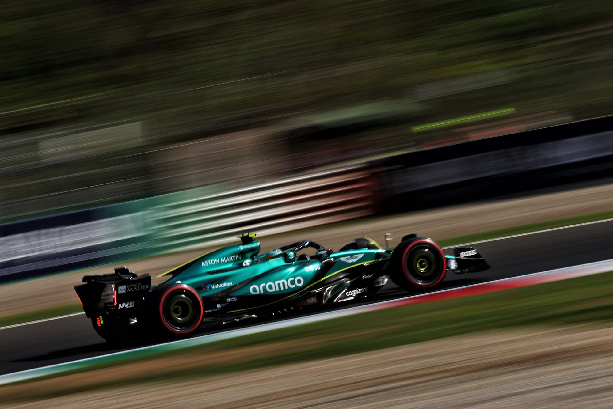 Fernando Alonso Aston Martin Italian Grand Prix 2024