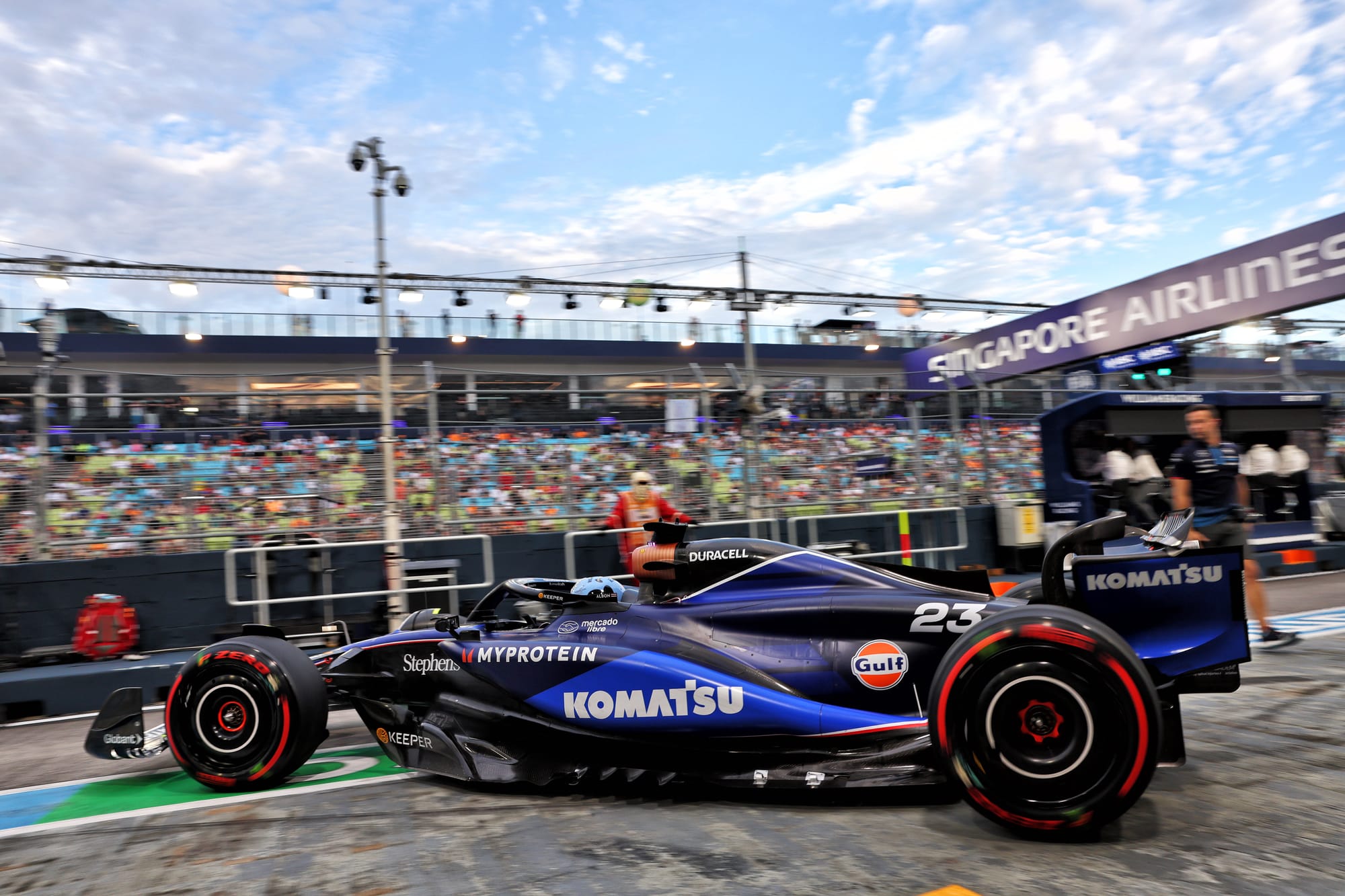 Alex Albon Williams Singapore Grand Prix 2024