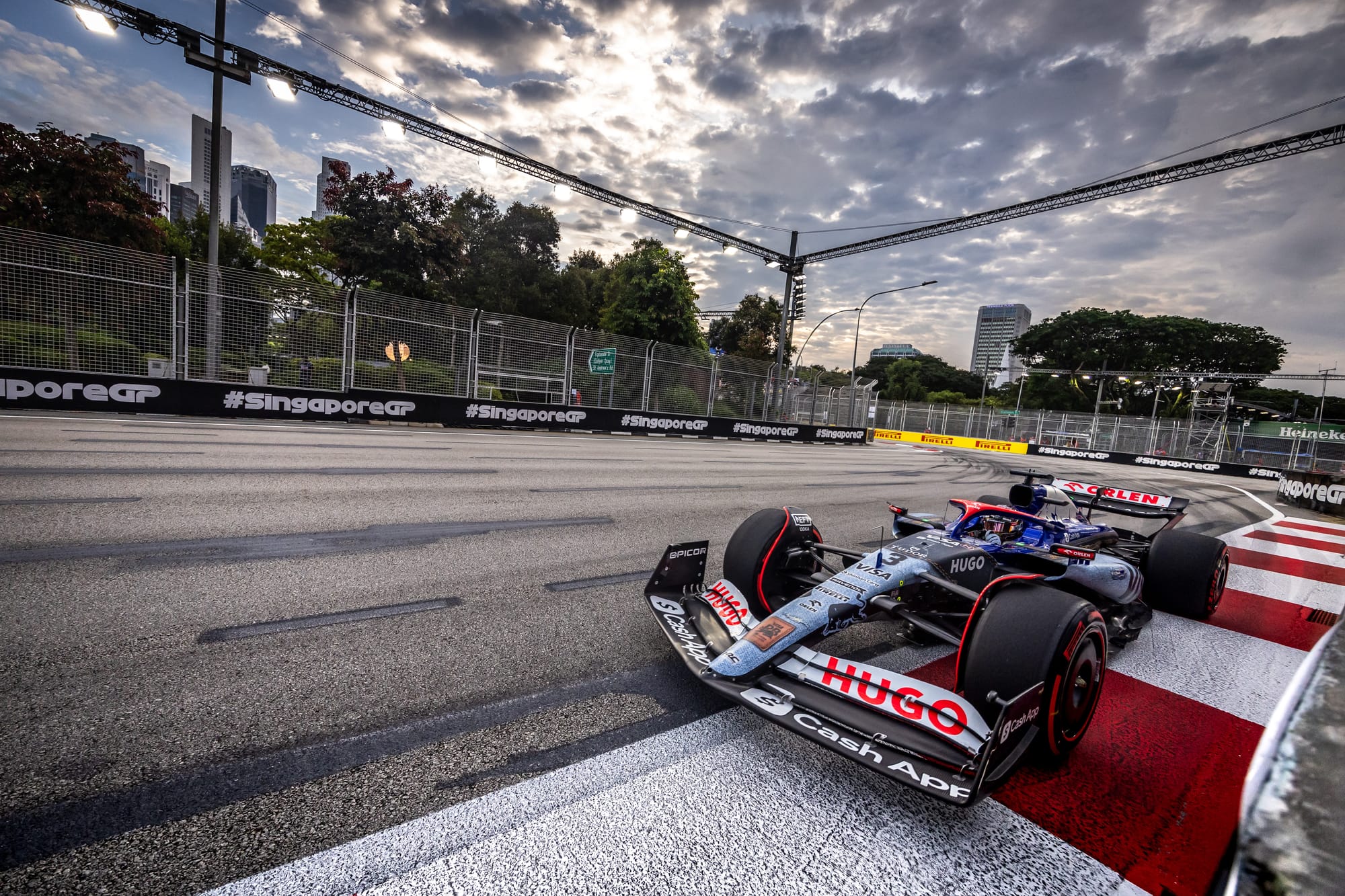 Daniel Ricciardo RB Singapore Grand Prix 2024