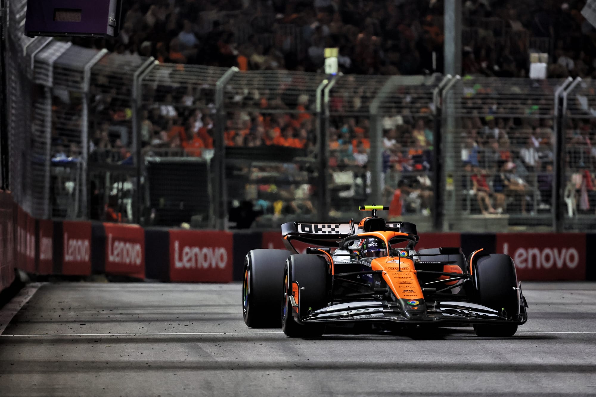 Lando Norris McLaren Singapore Grand Prix 2024