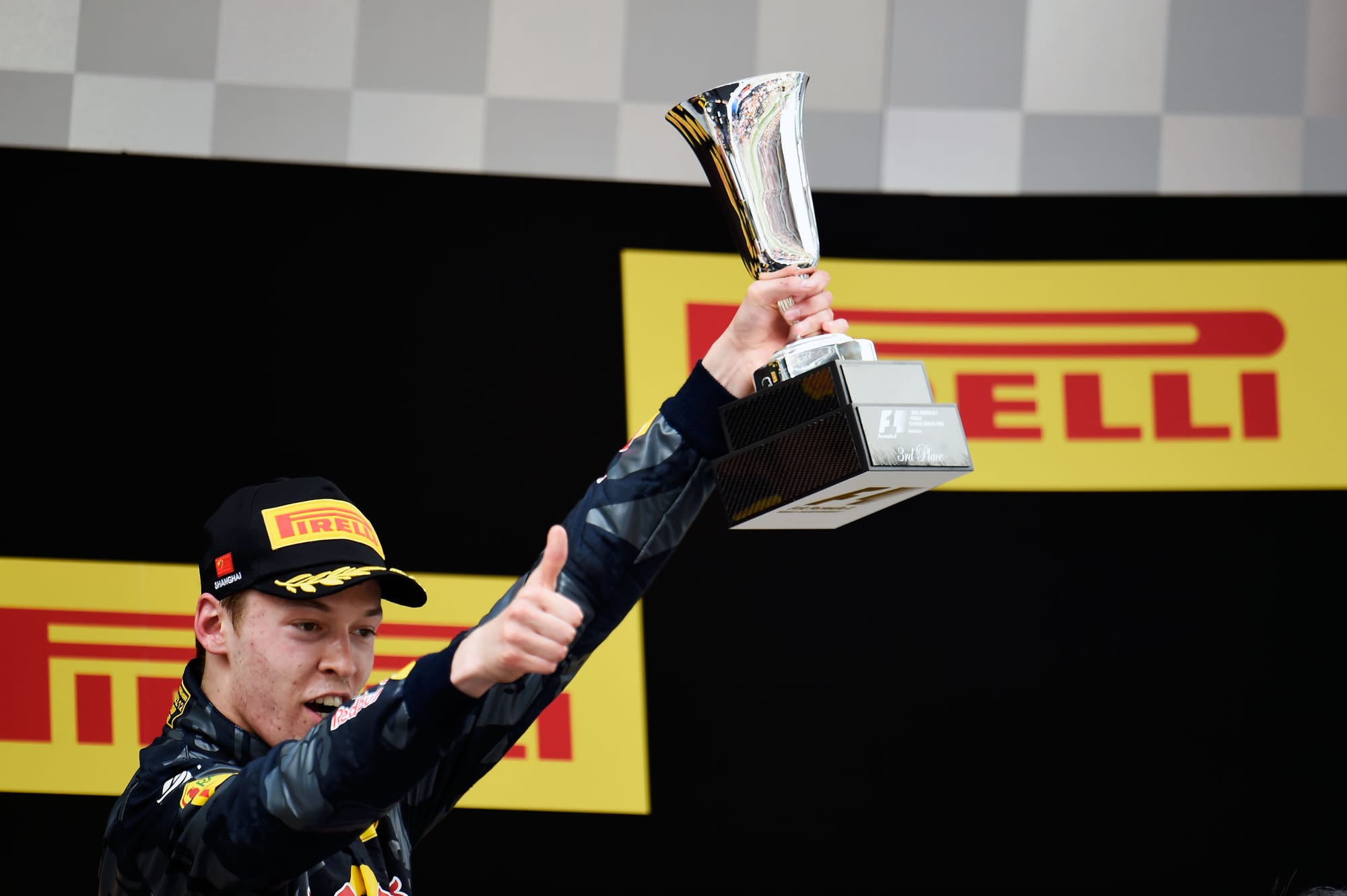 Daniil Kvyat Chinese Grand Prix podium 2016