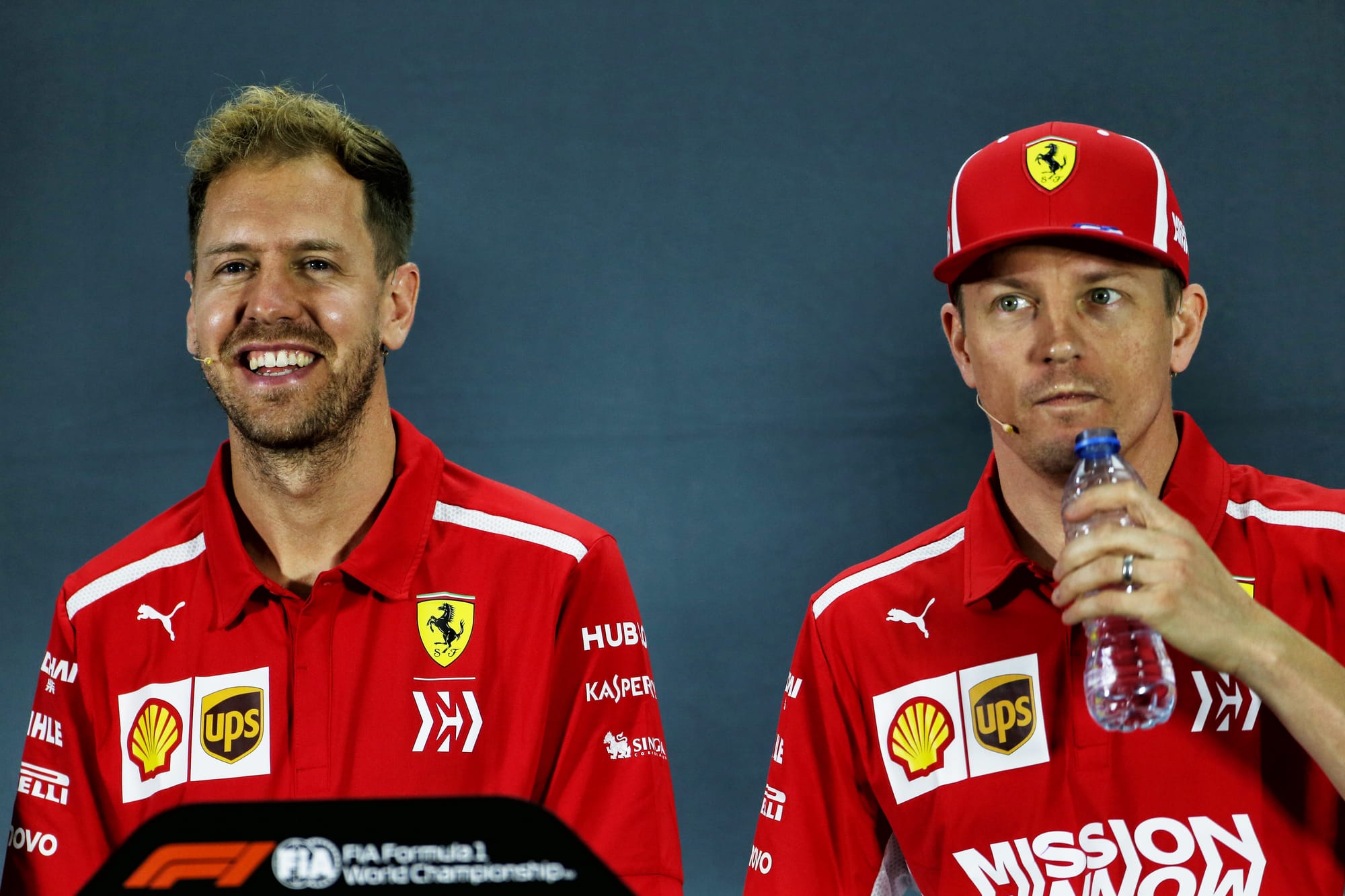 Sebastian Vettel Kimi Raikkonen