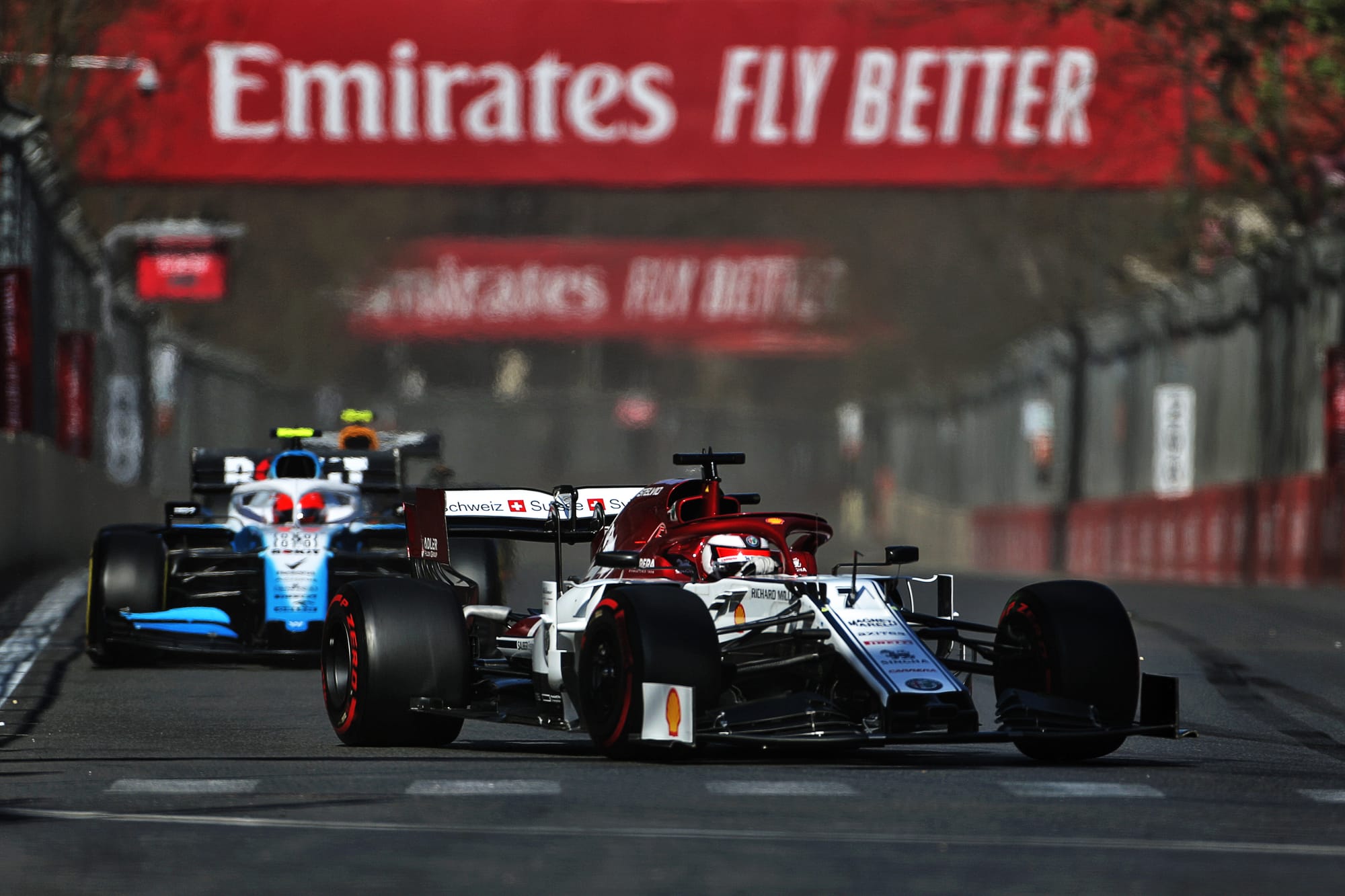 Kimi Raikkonen Alfa Romeo Azerbaijan Grand Prix 2019