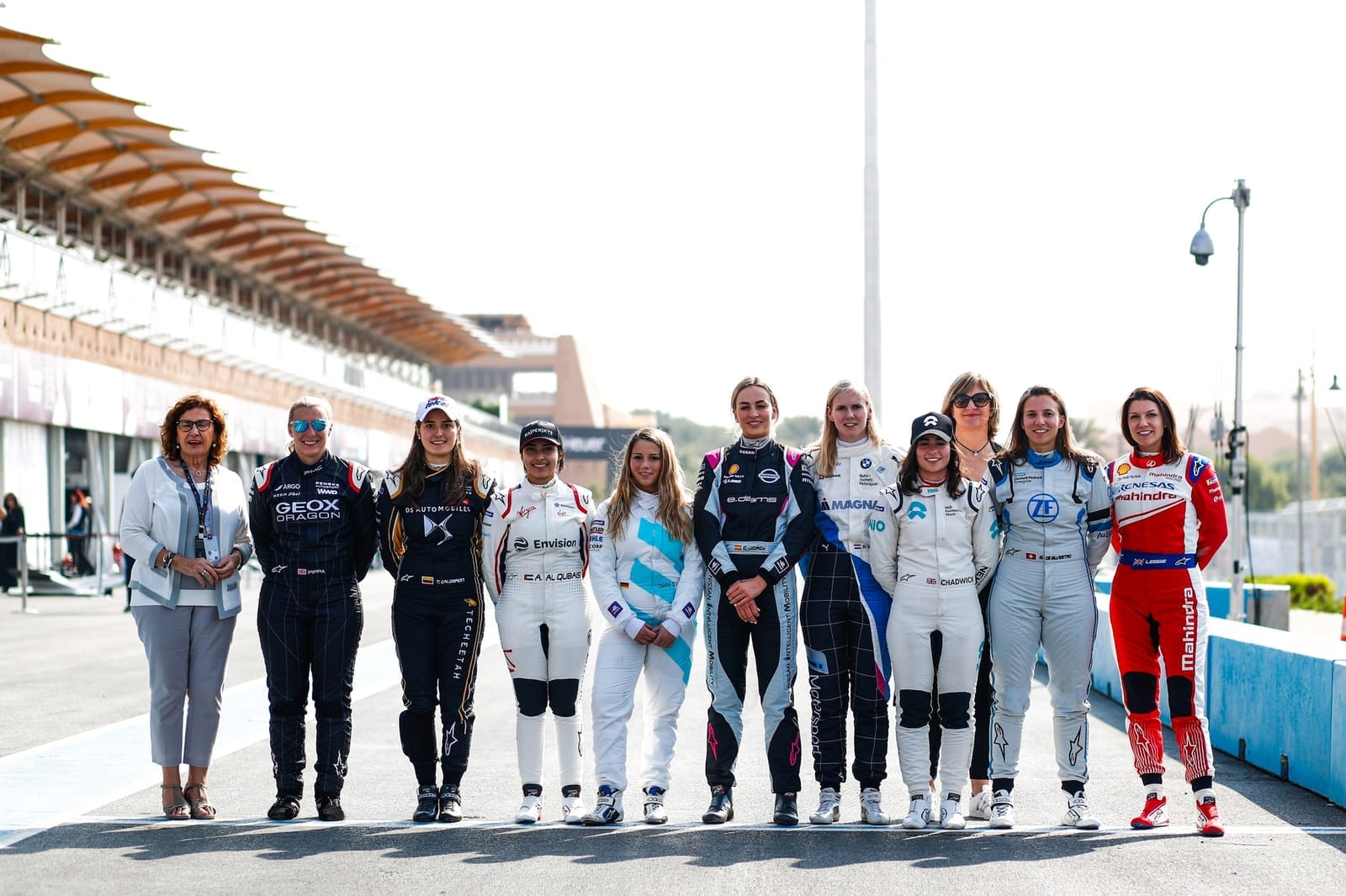 Formula E female test Riyadh 2018