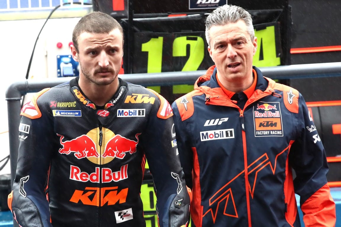 Jack Miller dan Francesco Guidotti, KTM, MotoGP