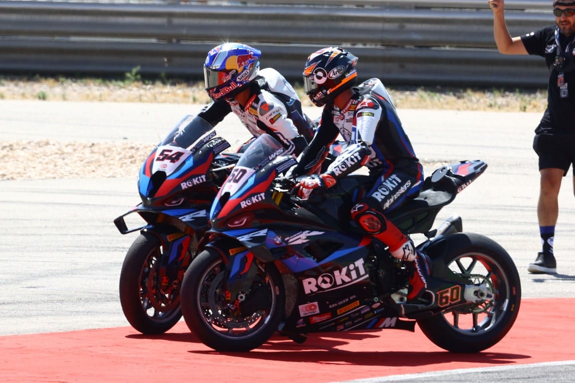 Toprak Razgatlioglu and Michael van der Mark, BMW, World Superbike