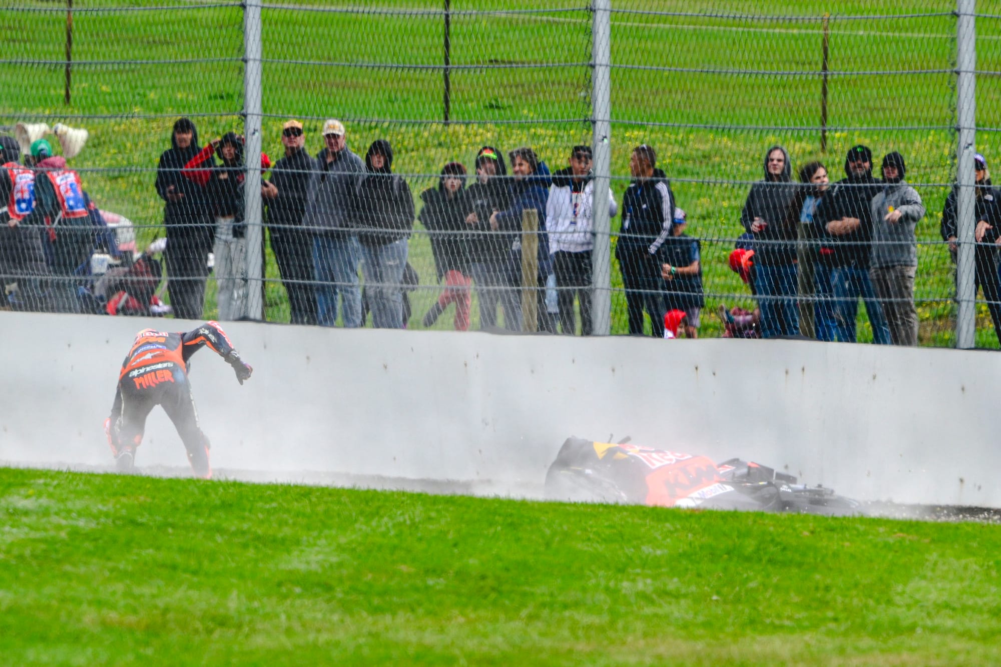 Jack Miller crash Australian Grand Prix MotoGP 2024