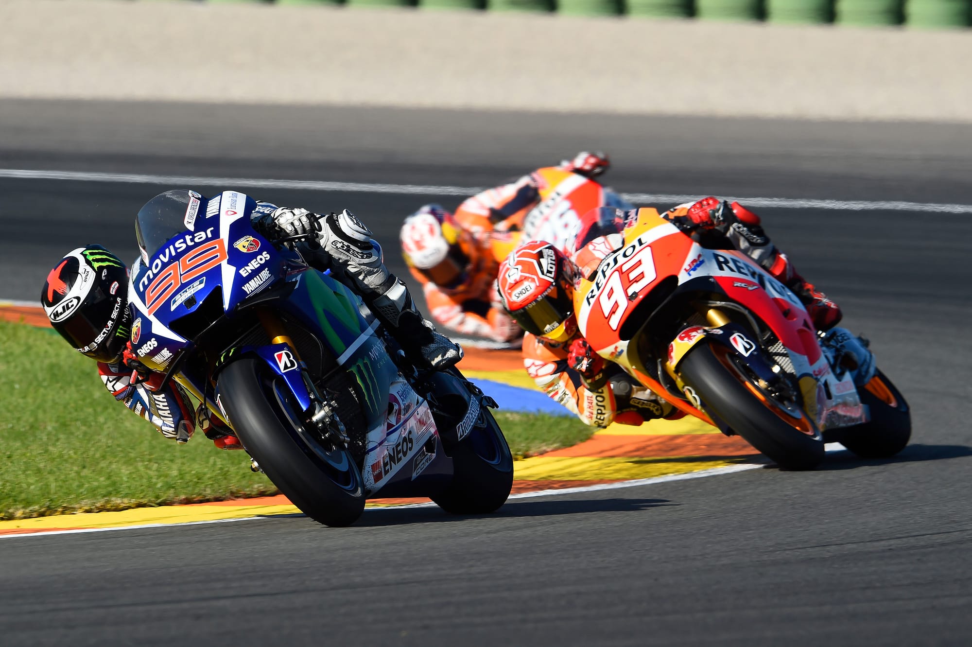 Jorge Lorenzo Marc Marquez 2015