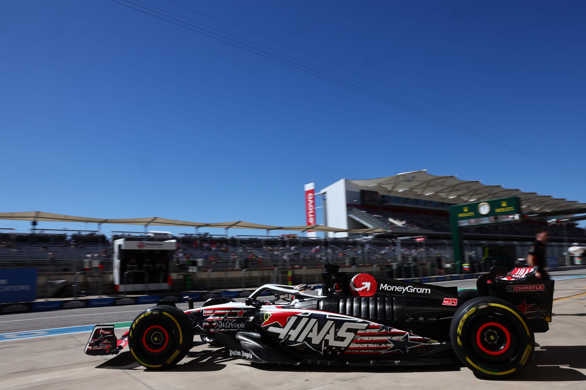 Kevin Magnussen Haas Austin F1 2023