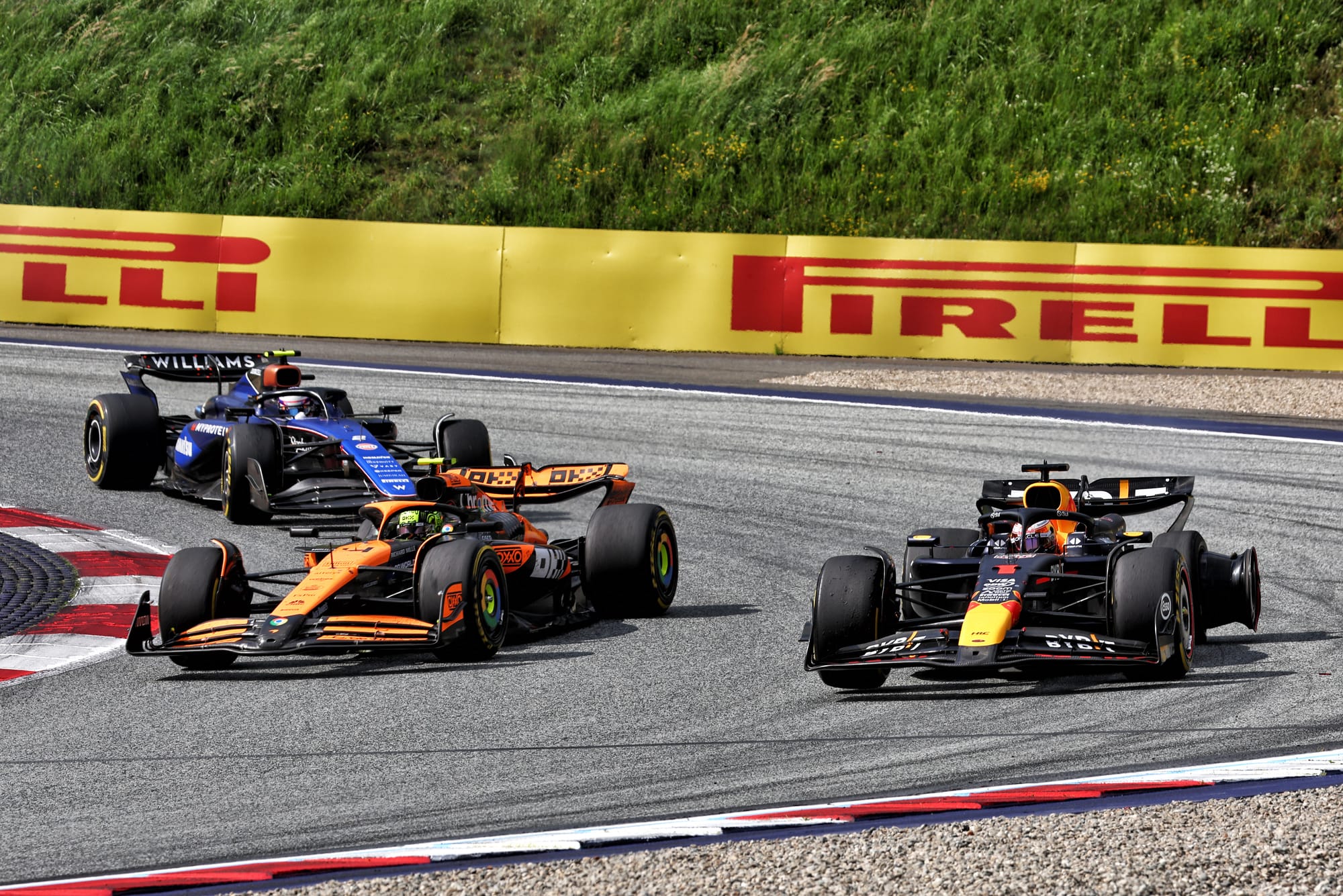 Lando Norris Max Verstappen collision Austrian Grand Prix F1 2024