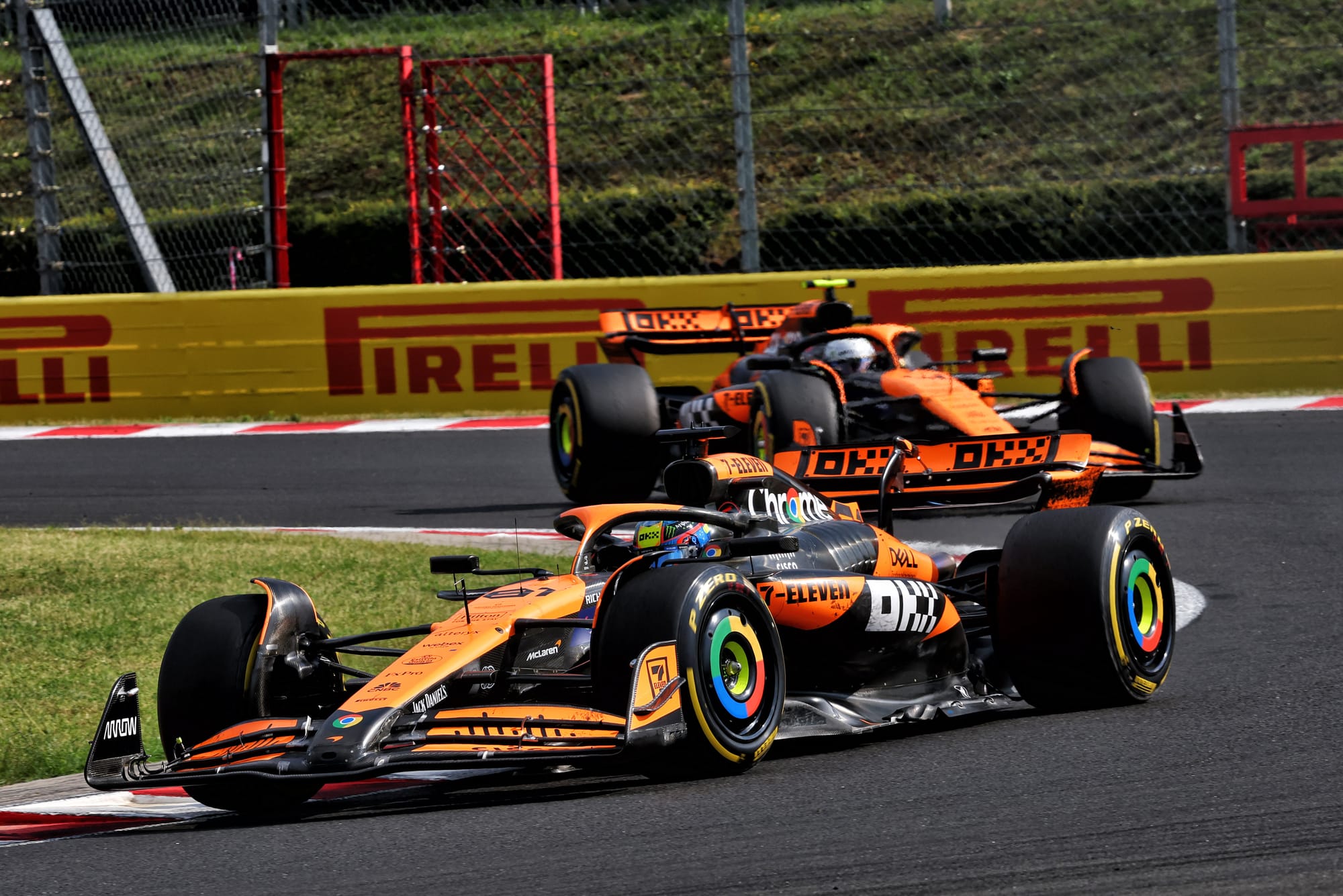 Oscar Piastri Lando Norris McLaren F1 2024