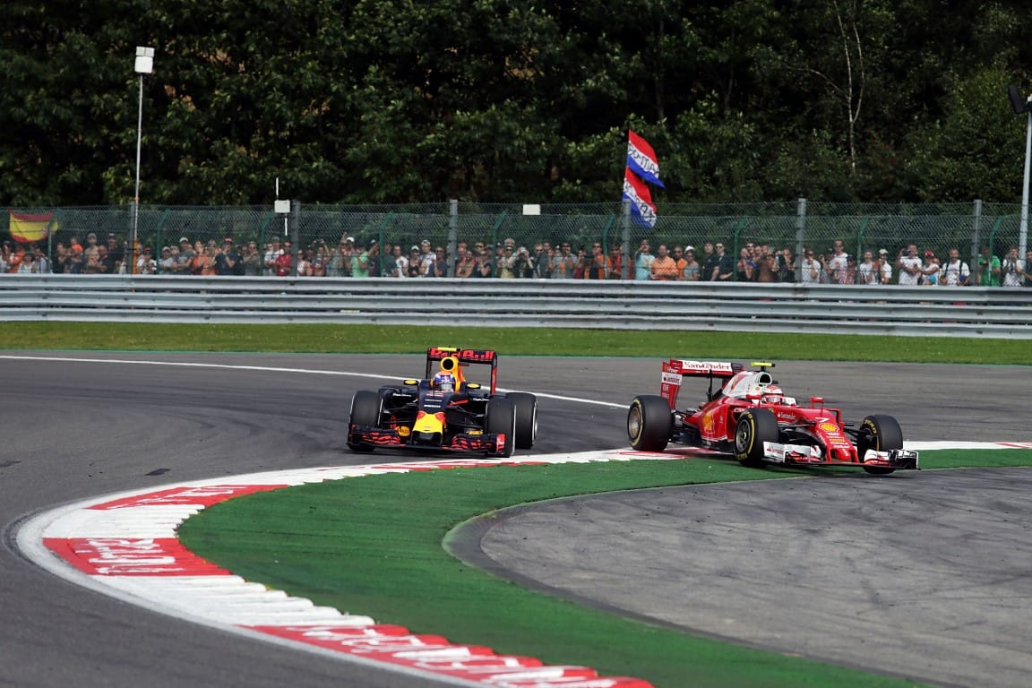 Max Verstappen and Kimi Raikkonen, F1