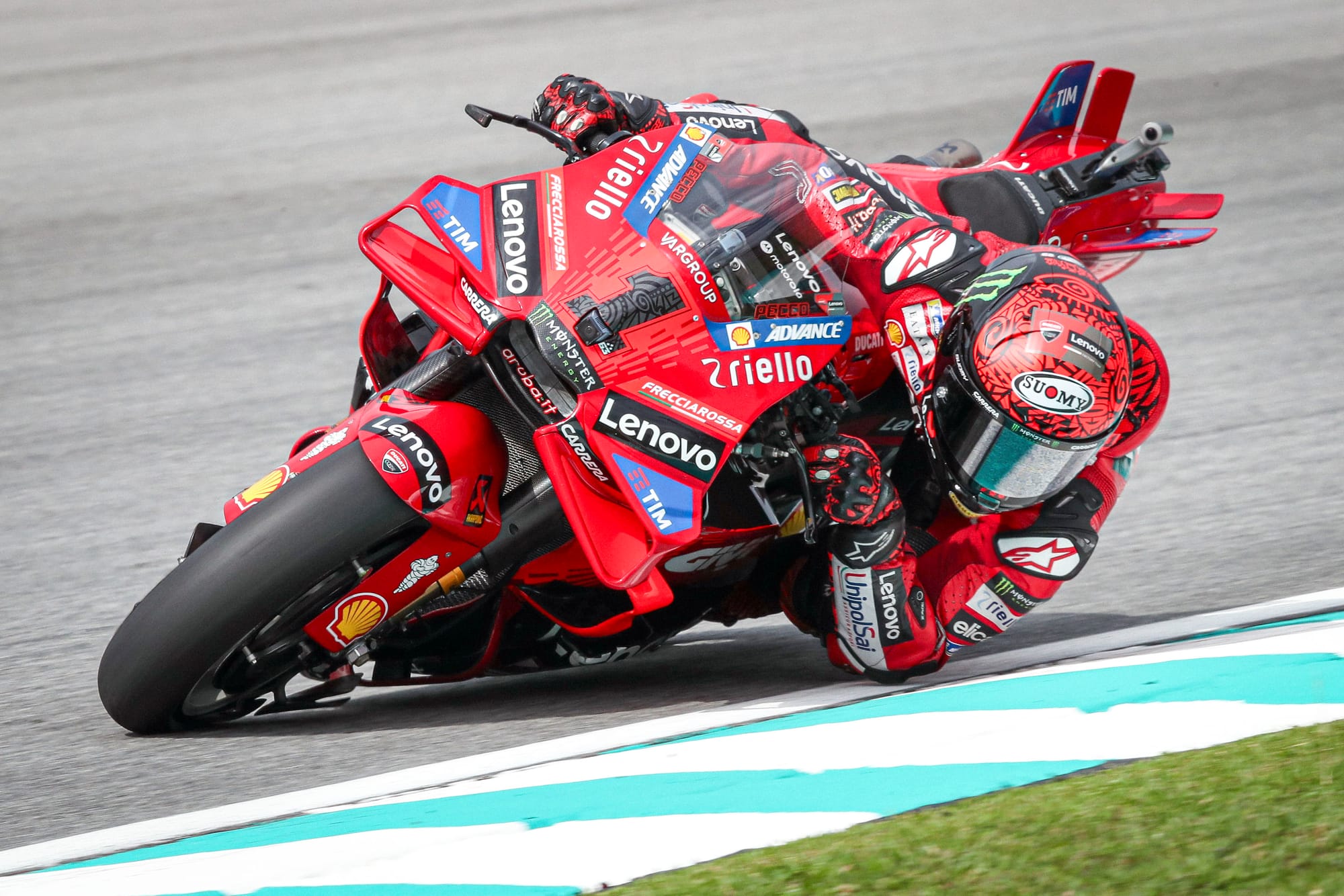 Pecco Bagnaia during the Malaysian Grand Prix