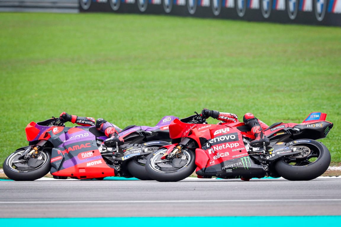 Jorge Martin and Pecco Bagnaia, Ducati, MotoGP