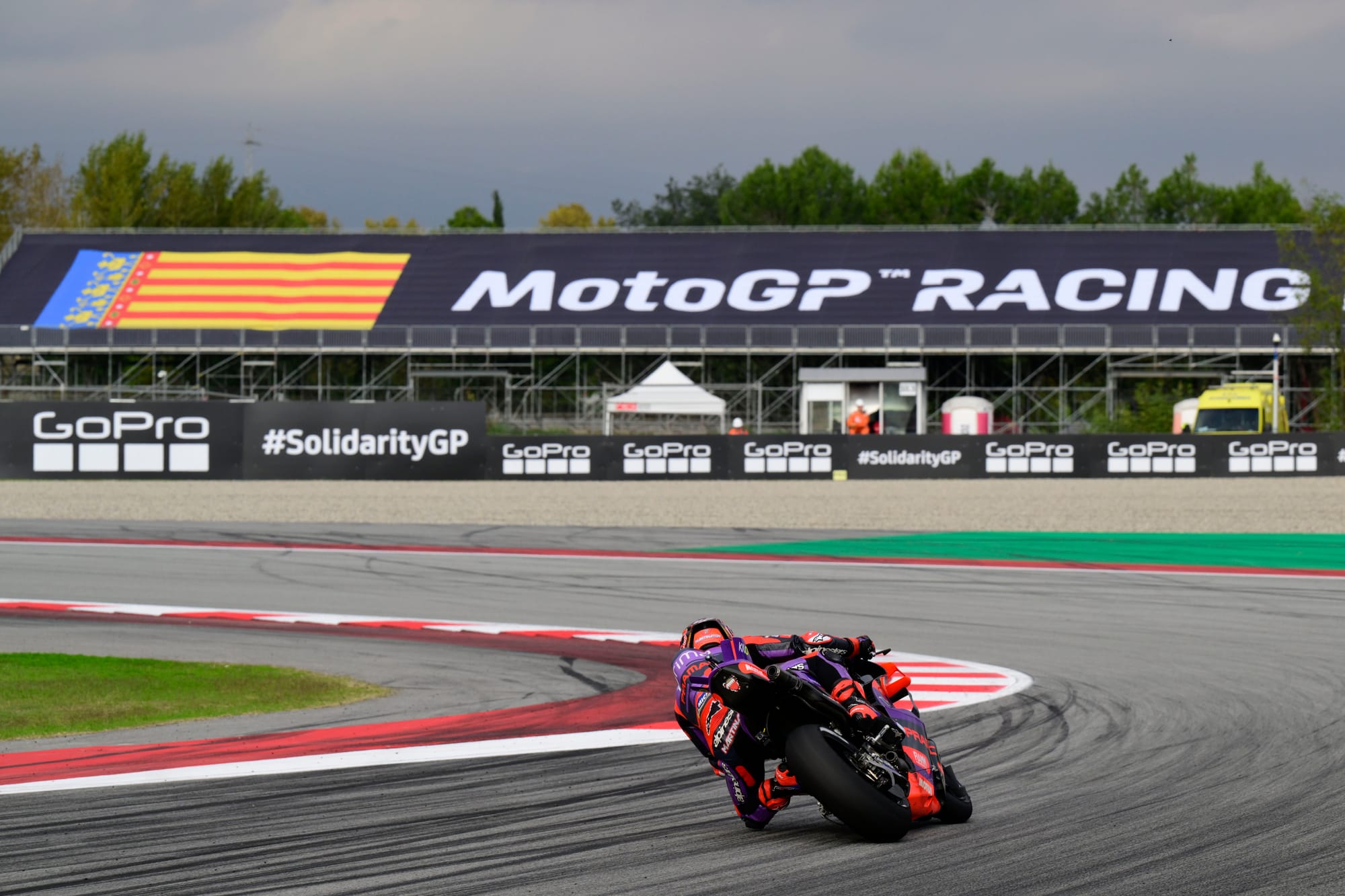 Jorge Martin during practice for the Solidarity Grand Prix