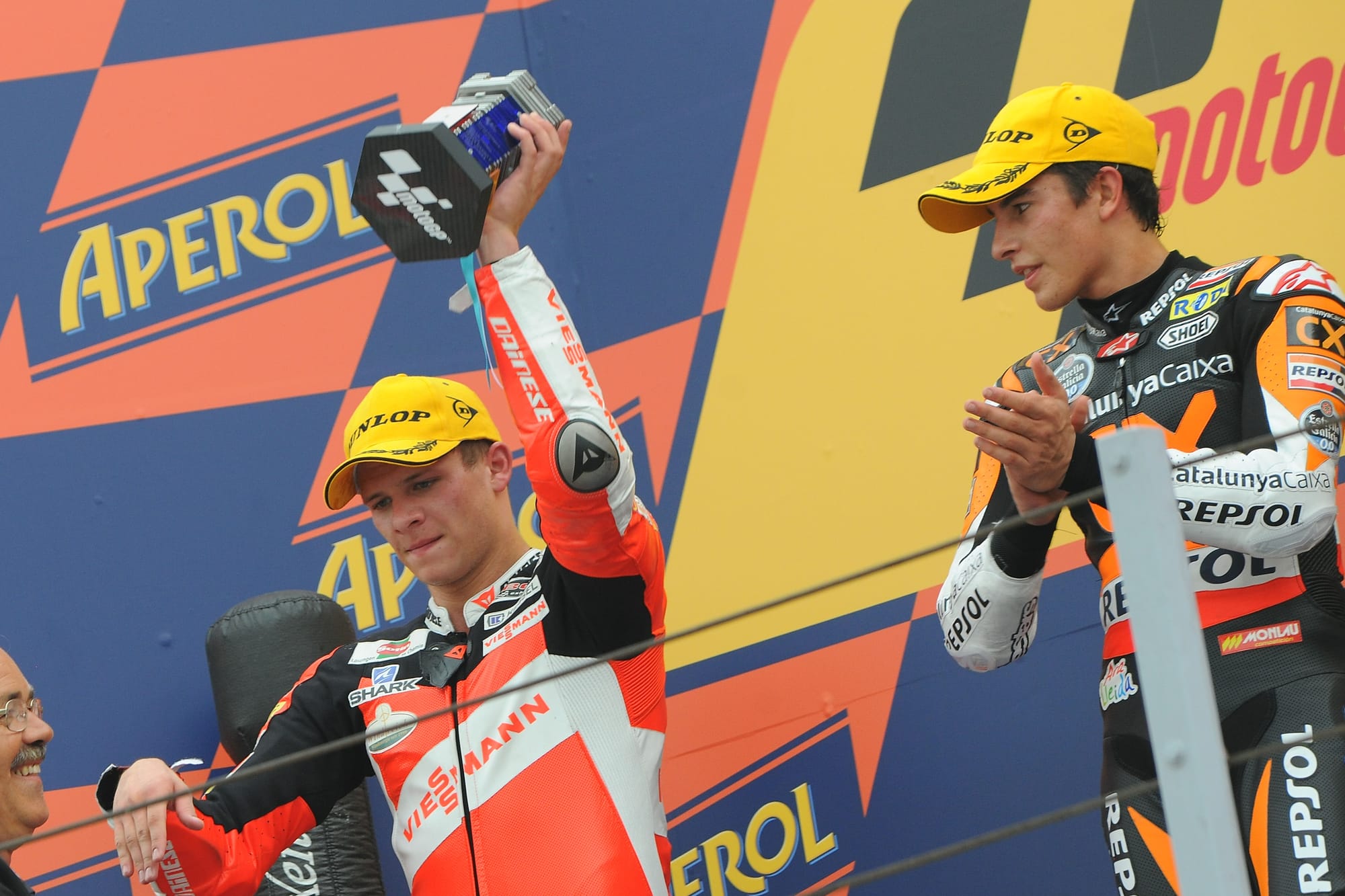 Stefan Bradl Marc Marquez Moto2 2011