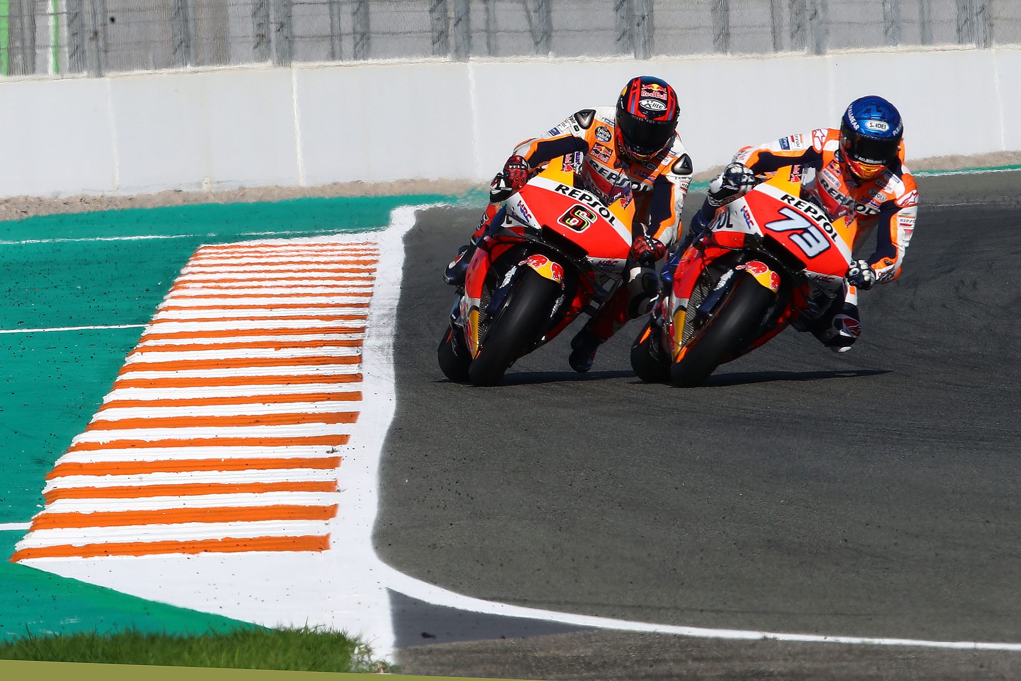 Stefan Bradl Alex Marquez Honda MotoGP 2020