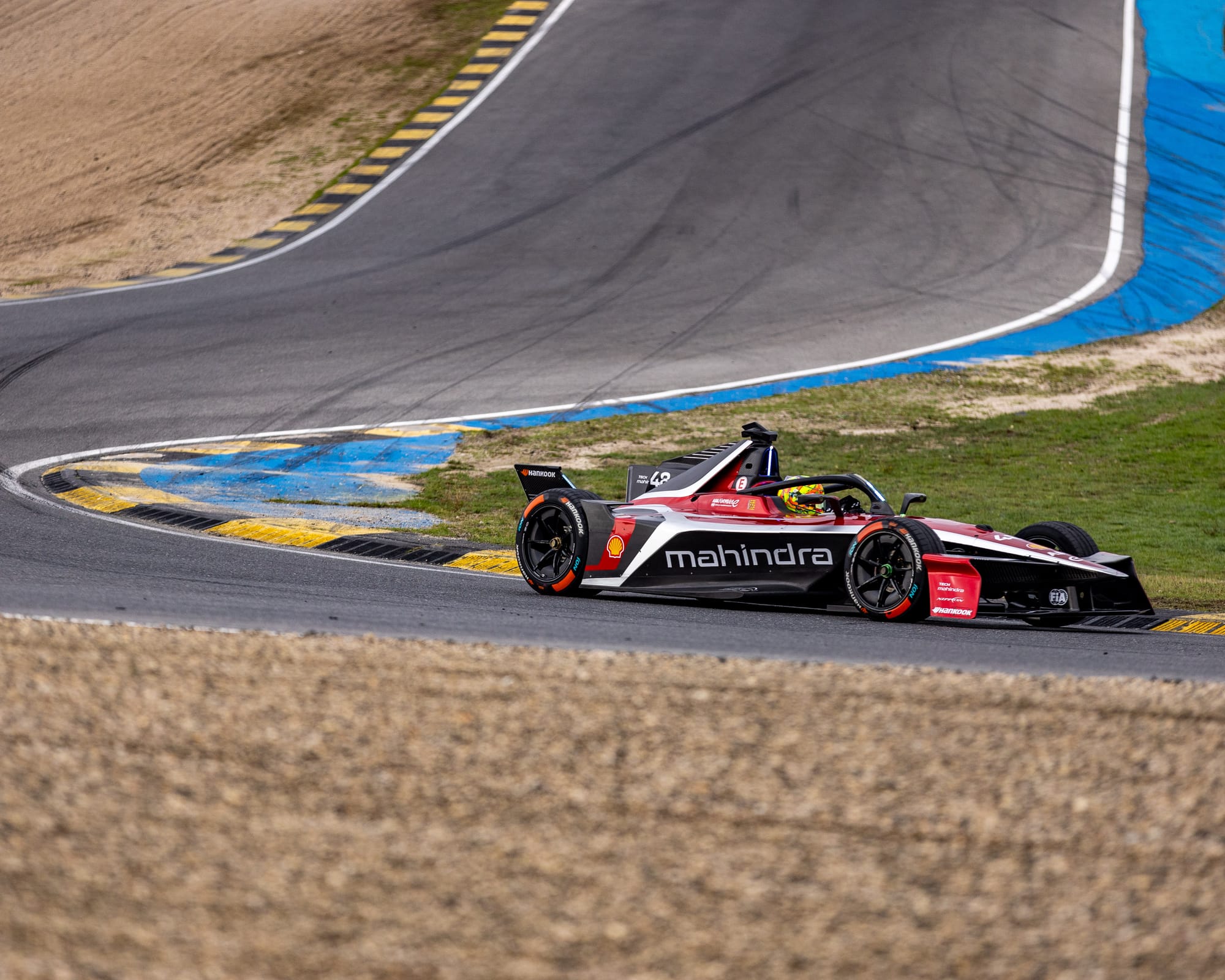 Edoardo Mortara Mahindra Jarama Formula E testing 2024