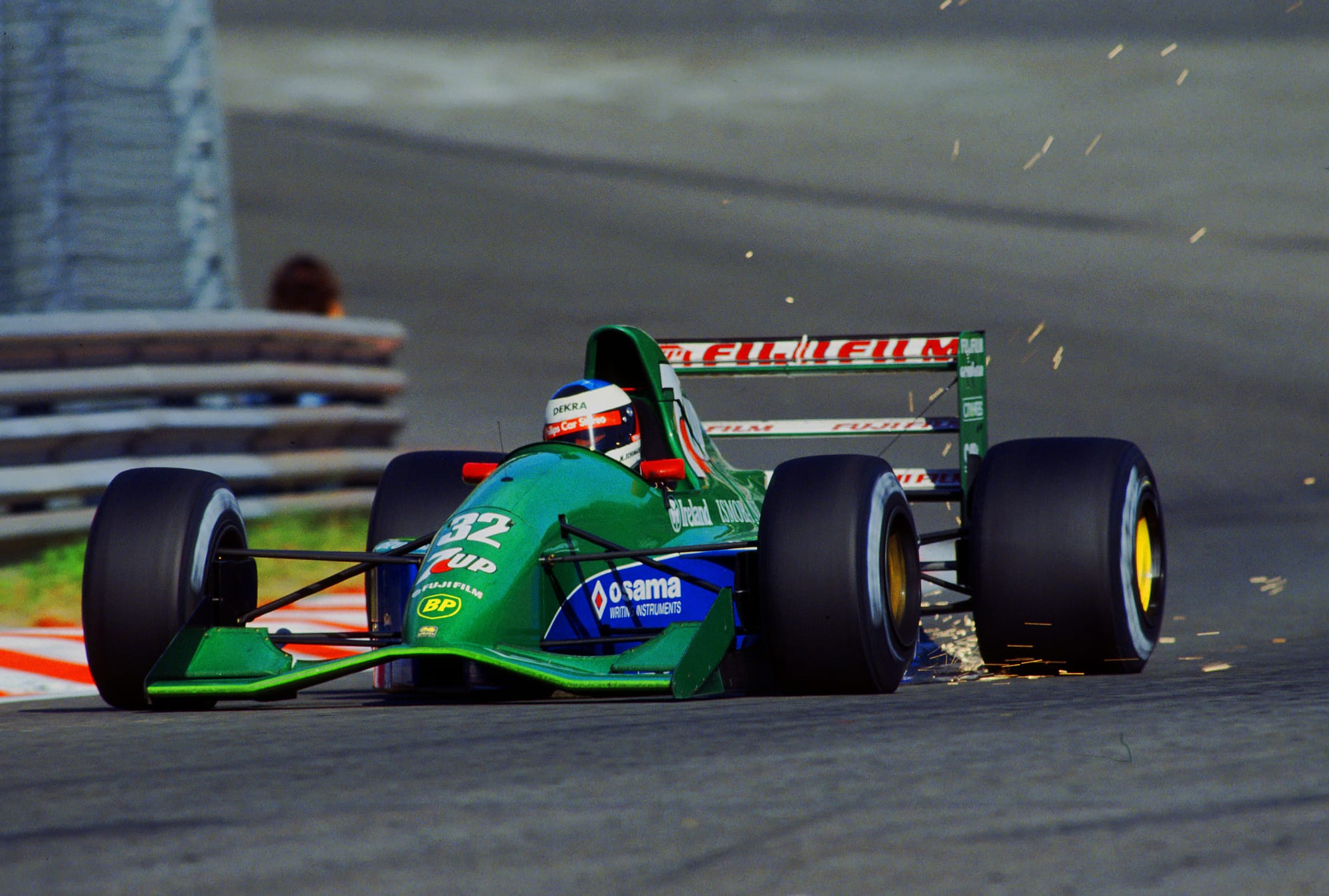 Michael Schumacher Jordan Belgian Grand Prix 1991 Spa