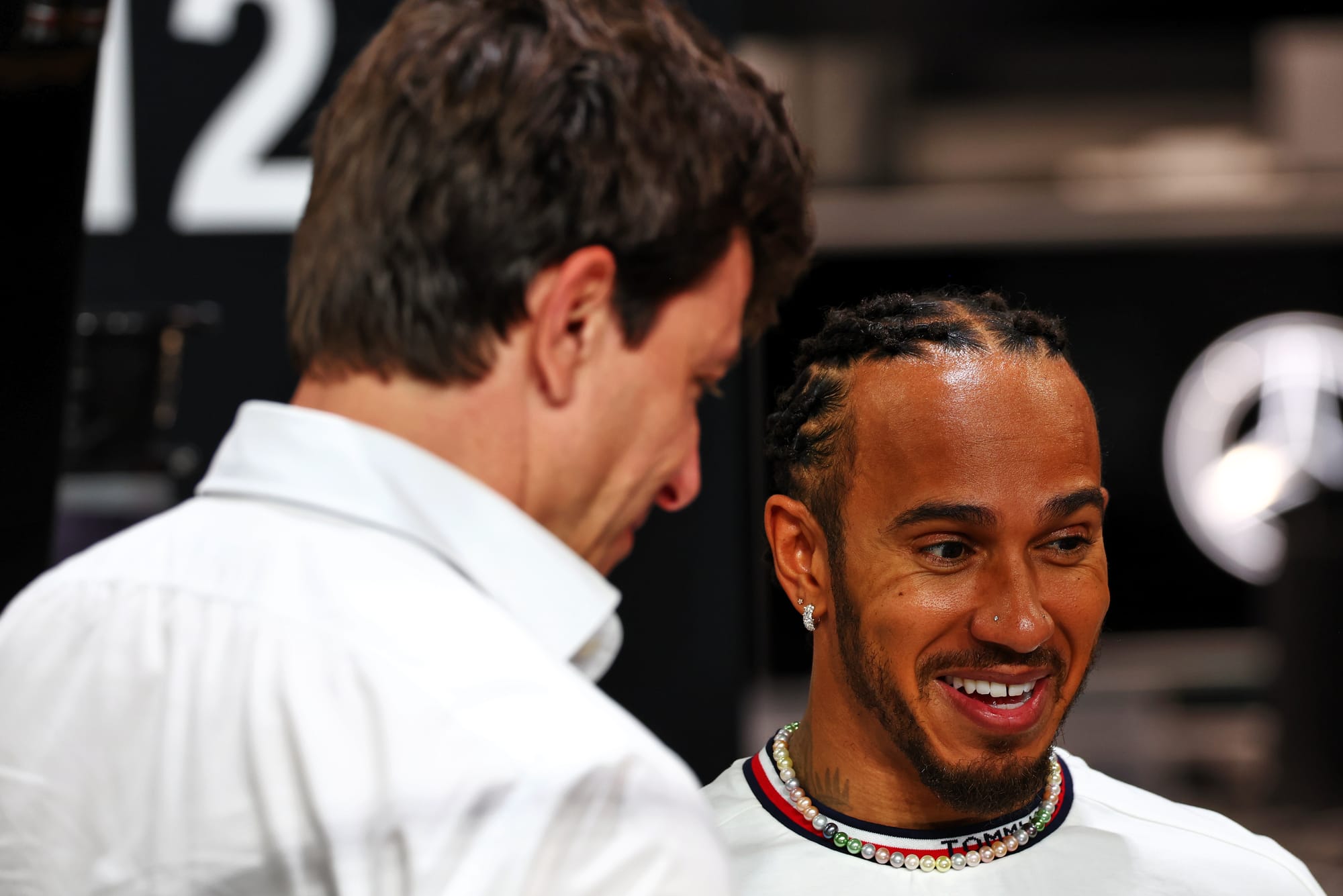 Toto Wolff Lewis Hamilton