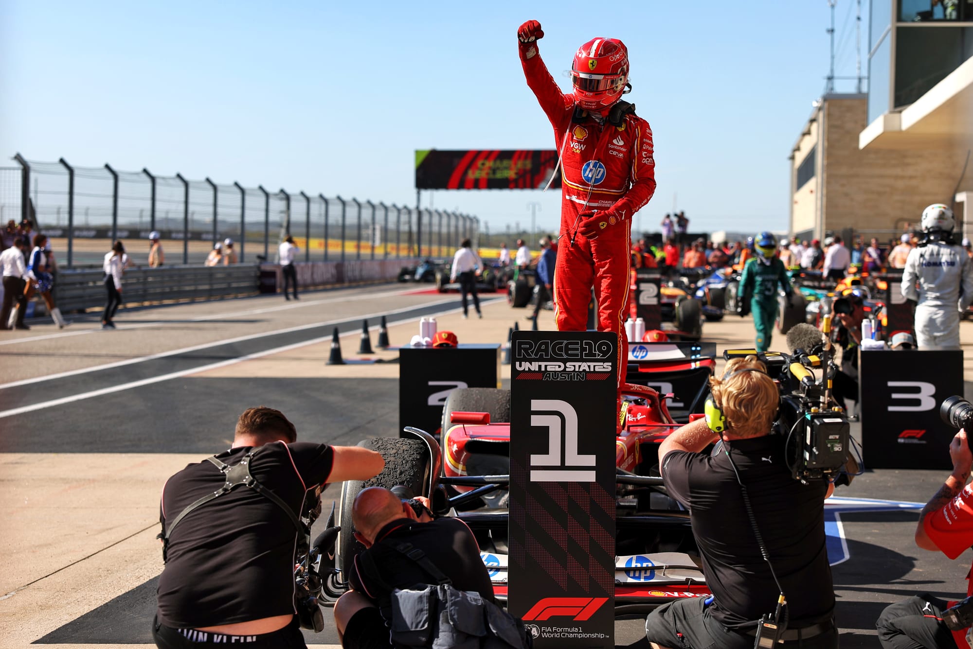 Charles Leclerc, US GP