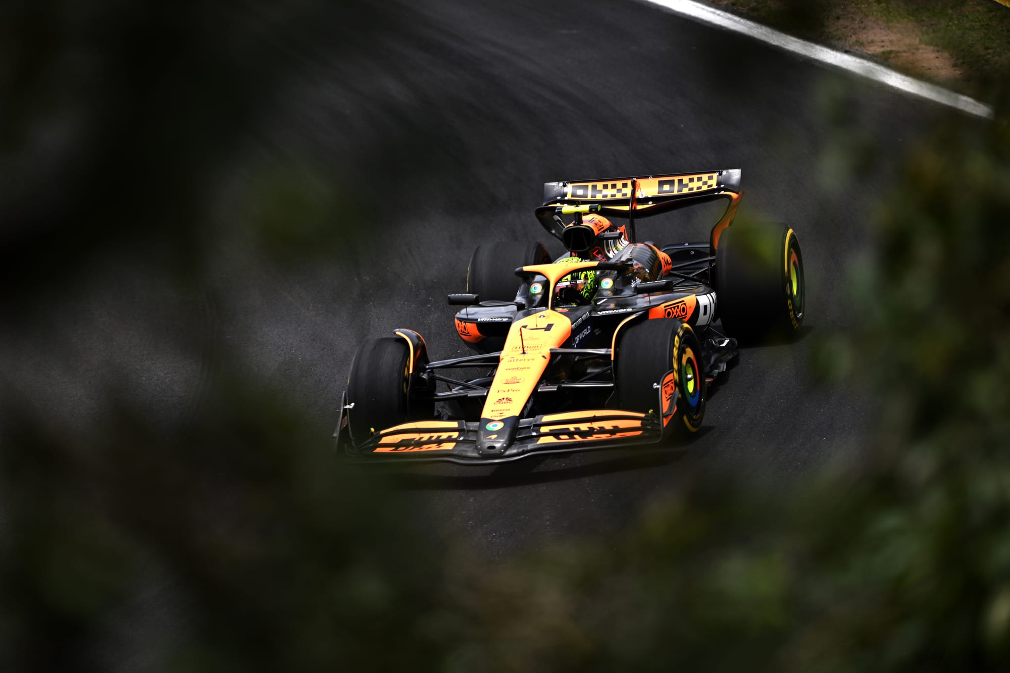 Lando Norris McLaren Brazilian Grand Prix 2024