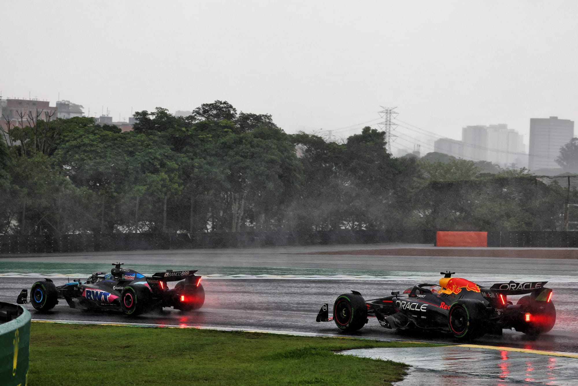 Esteban Ocon, Max Verstappen, Brazilian GP