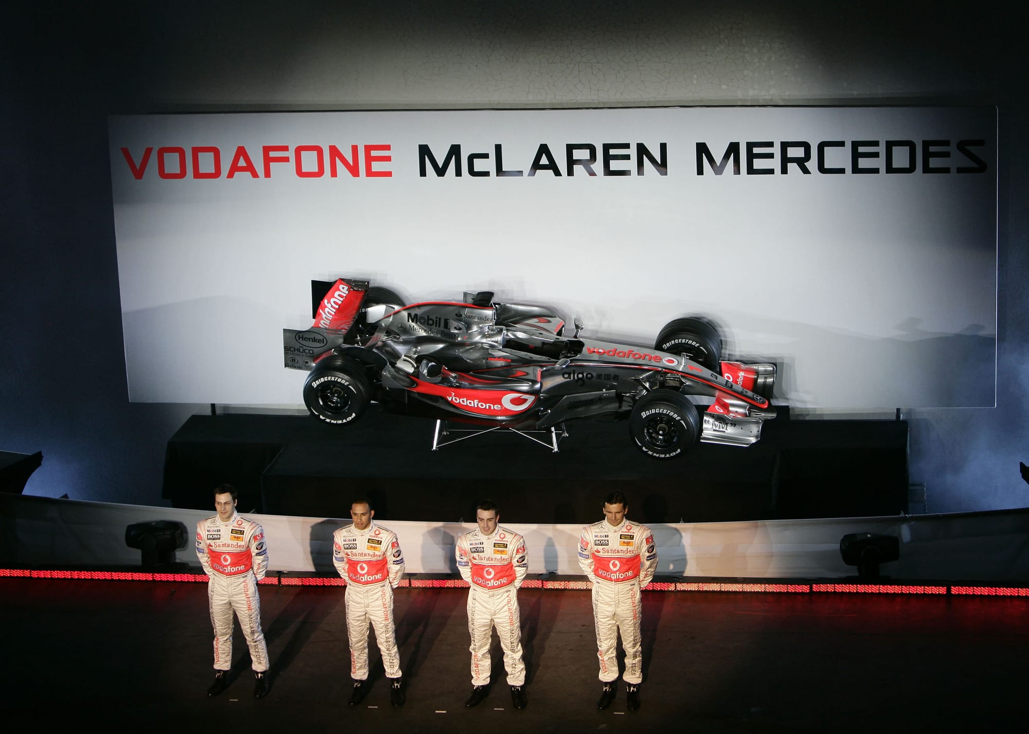 McLaren F1 launch 2007